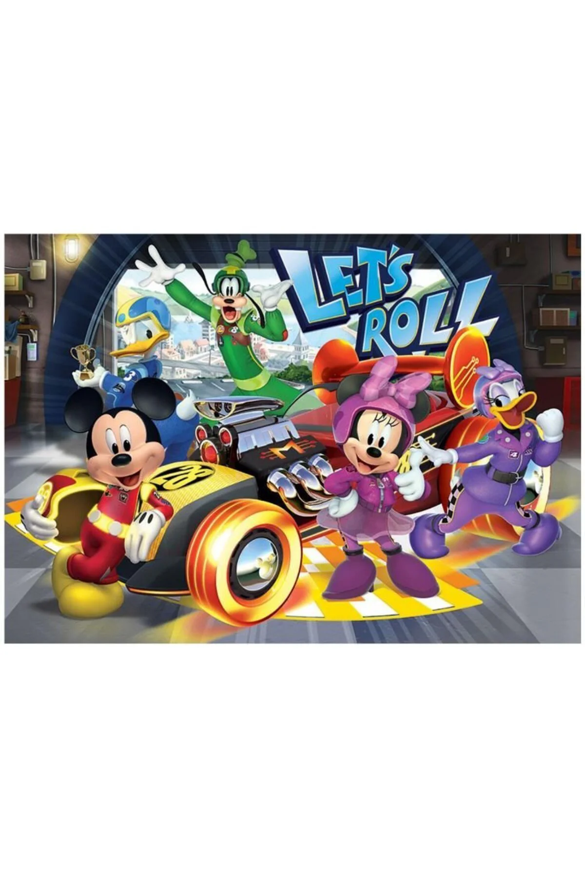 100 Parça Mickey Mouse Puzzle