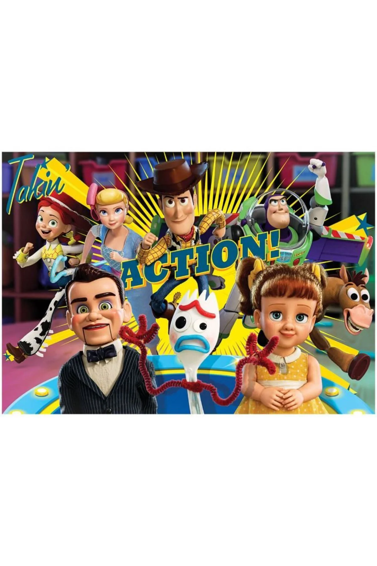 100 Parça Toy Story 4 Puzzle