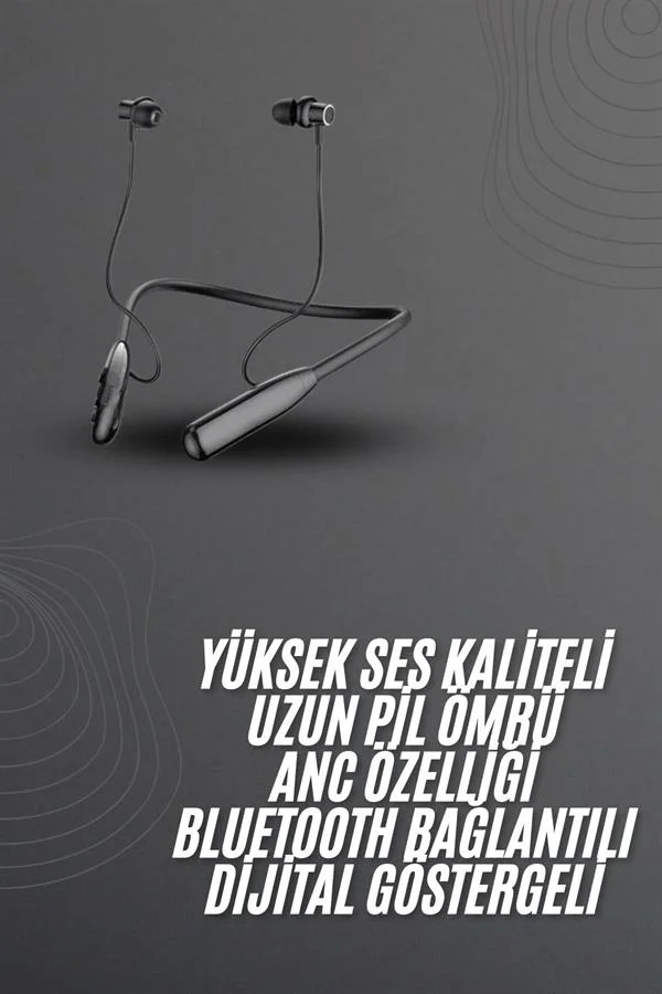 100 Saat Bluetooth Kulaklık Dijital Göstergeli ANC Özelliği Kablolu Fiyatı, Yorumları ve Özellikleri