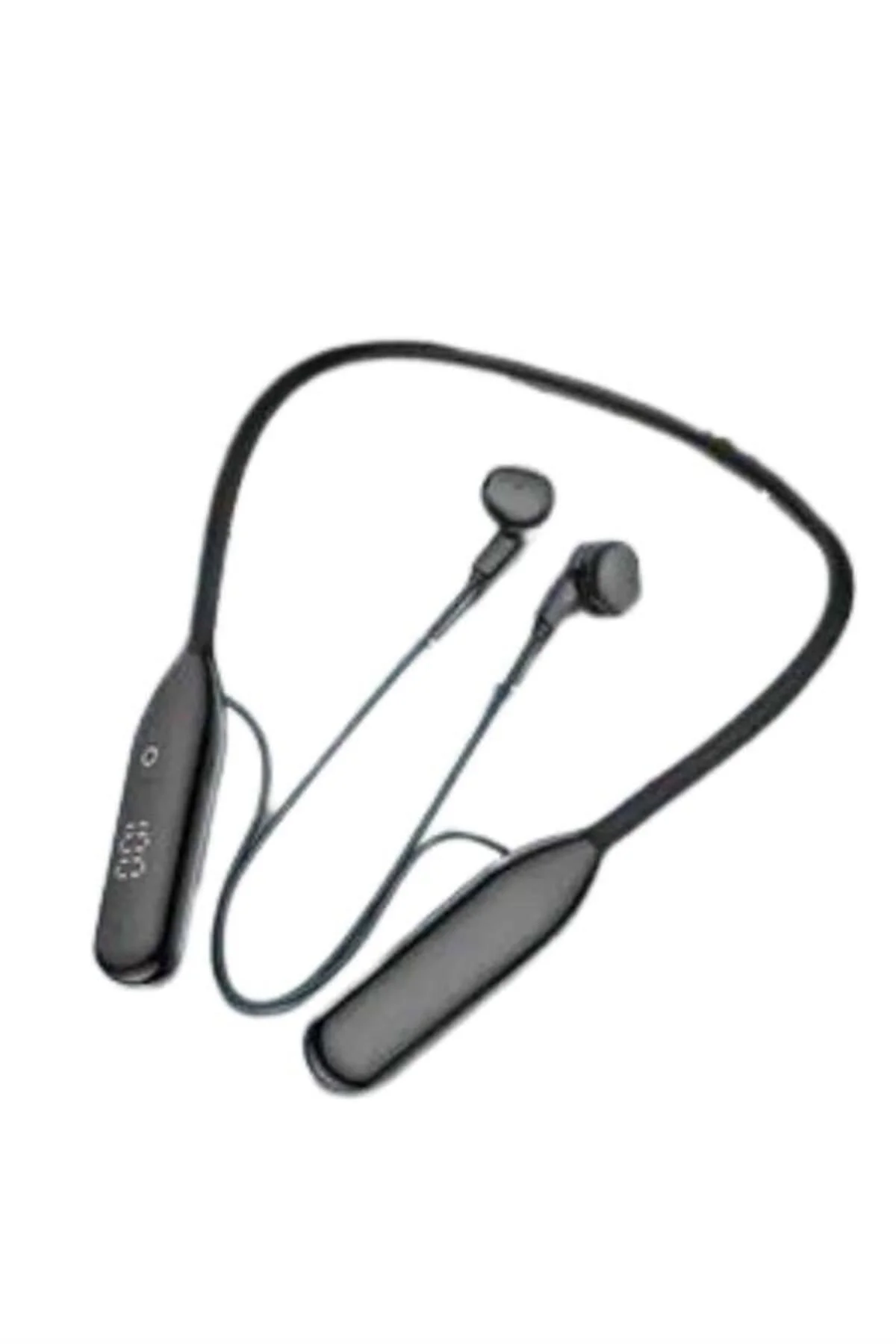 100 Saat Kablolu Boyun Askılı Dijital Göstergeli Bluetooth Kulakl