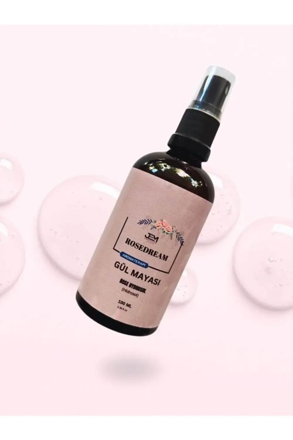 %100 Saf Gül Mayası 100 ml Eşsiz Rosa Damascena Güllerden