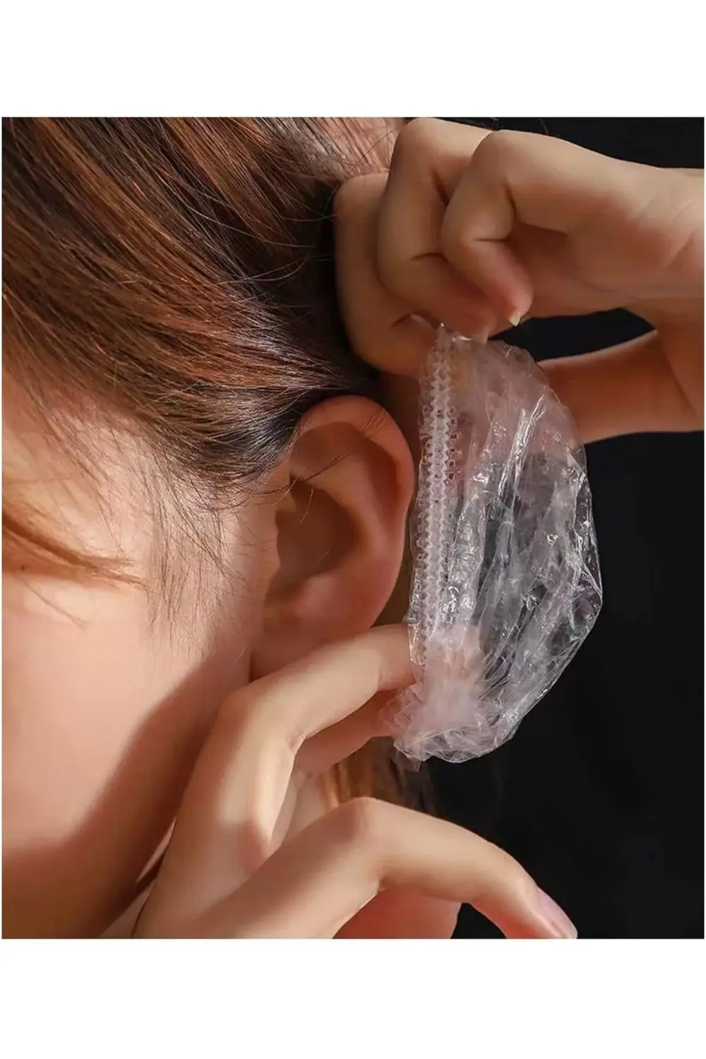 100 Su Geçirmez Kulak Örtüleri Su Geçirmez Kulak Kapları Duş İçin