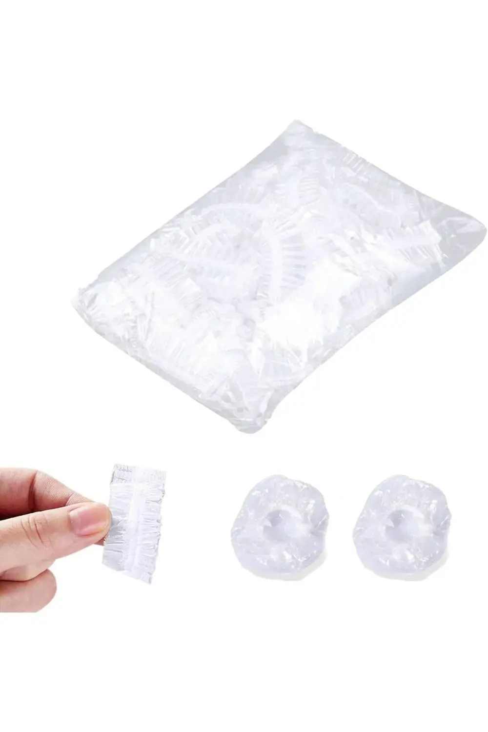 100 Su Geçirmez Kulak Örtüleri Su Geçirmez Kulak Kapları Duş İçin