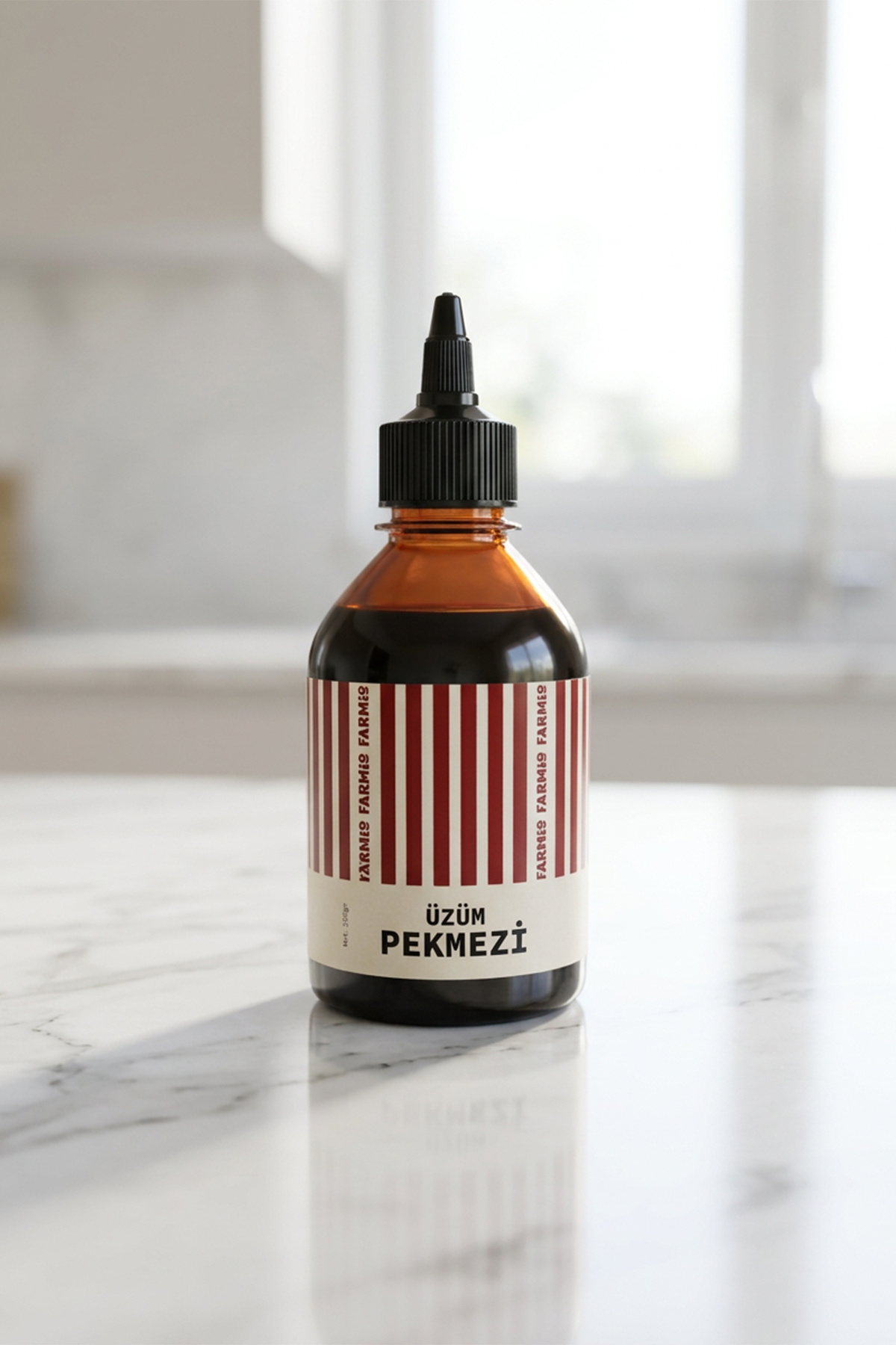 %100 Üzüm Pekmezi 250gr – Doğal ve Katkısız – Aç/Kapa Sıkma Şişe