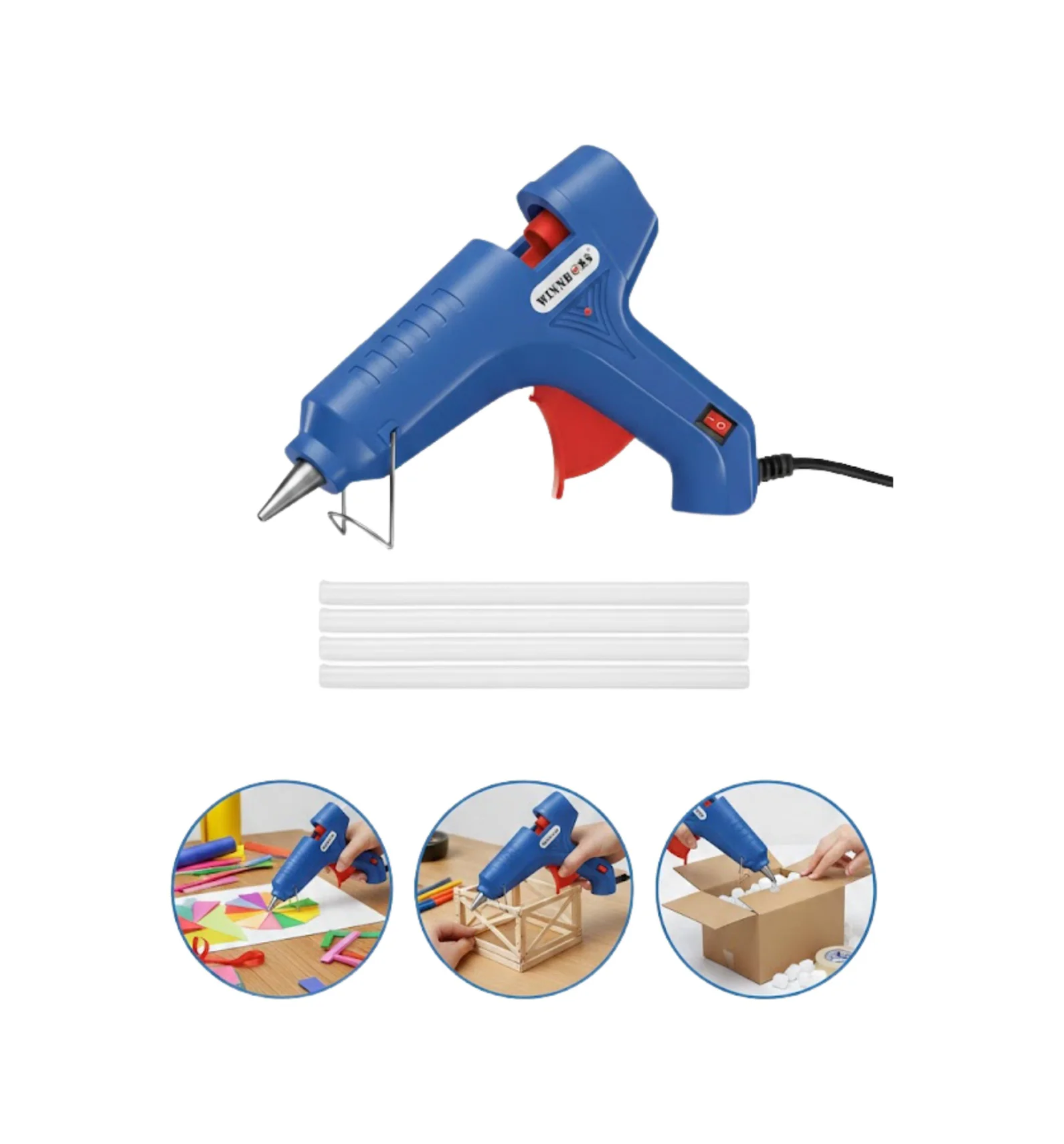 100 W Silikon Tabancası 11 Mm Silikon Uyumlu 5 Adet Hediye Silikon Fiyatı, Yorumları ve Özellikleri