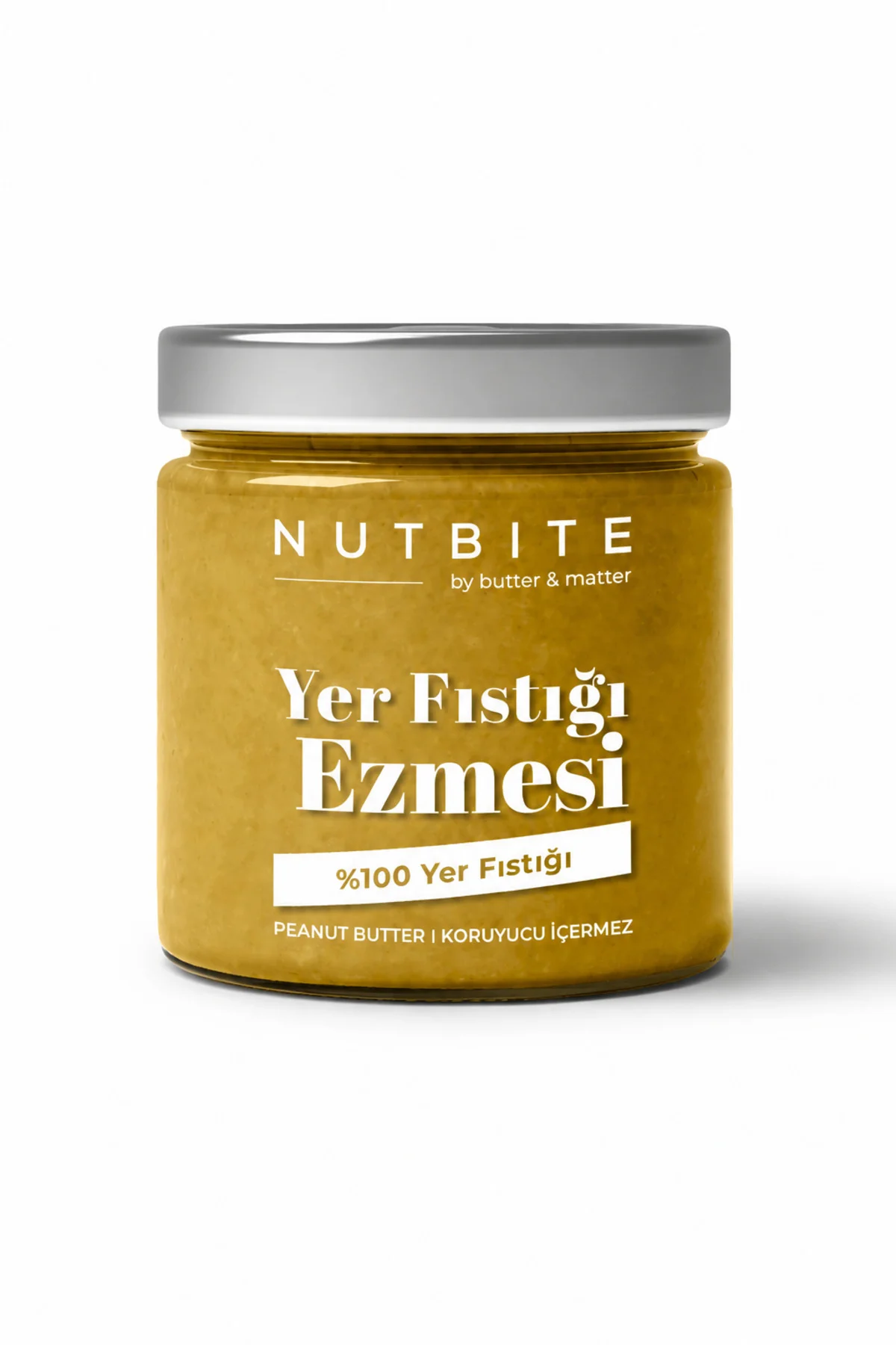 %100 Yer Fıstığı Ezmesi - Şeker İlavesiz - 200gr - Katkısız Koruy