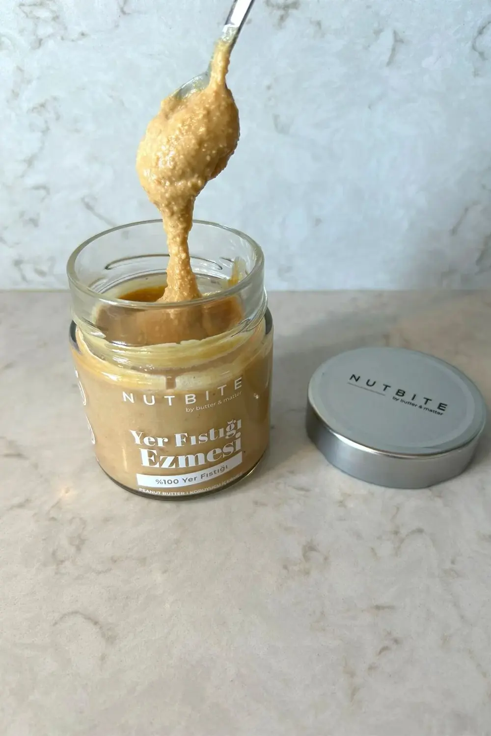 %100 Yer Fıstığı Ezmesi - Şeker İlavesiz - 200gr - Katkısız Koruy