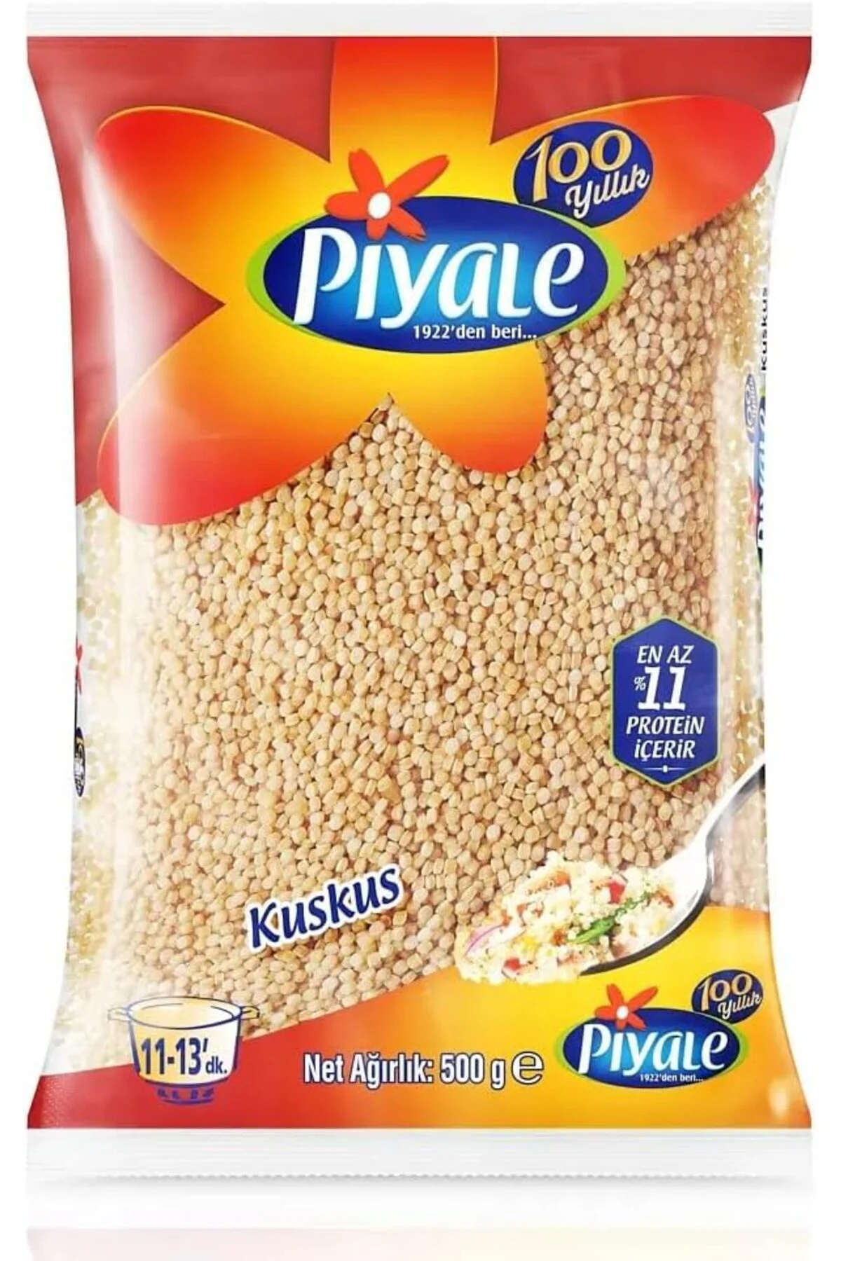 100. Yıl Serisi Durum Buğdayı Kuskus Makarna 3 ADET