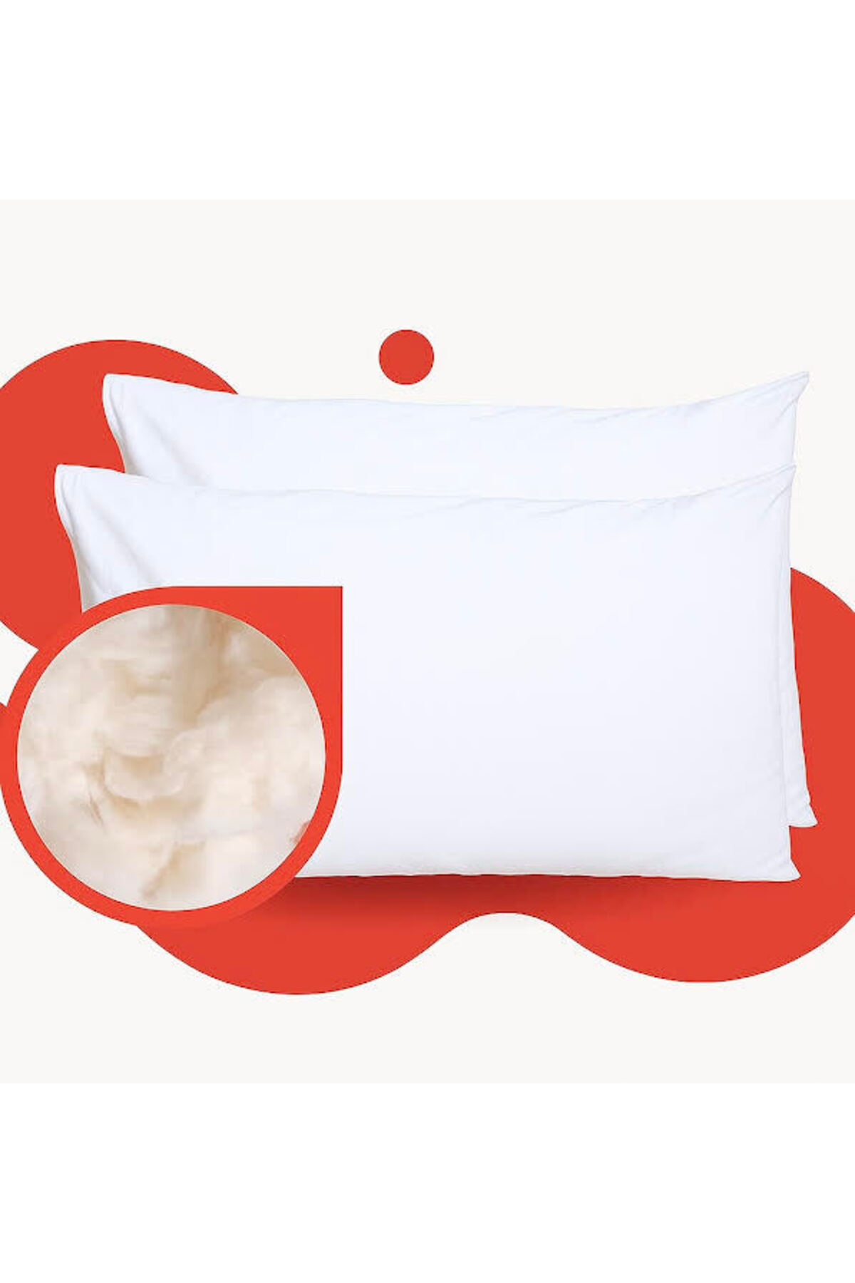 Diğer Markalar %100 Yün Dolgulu Tekli Yastik