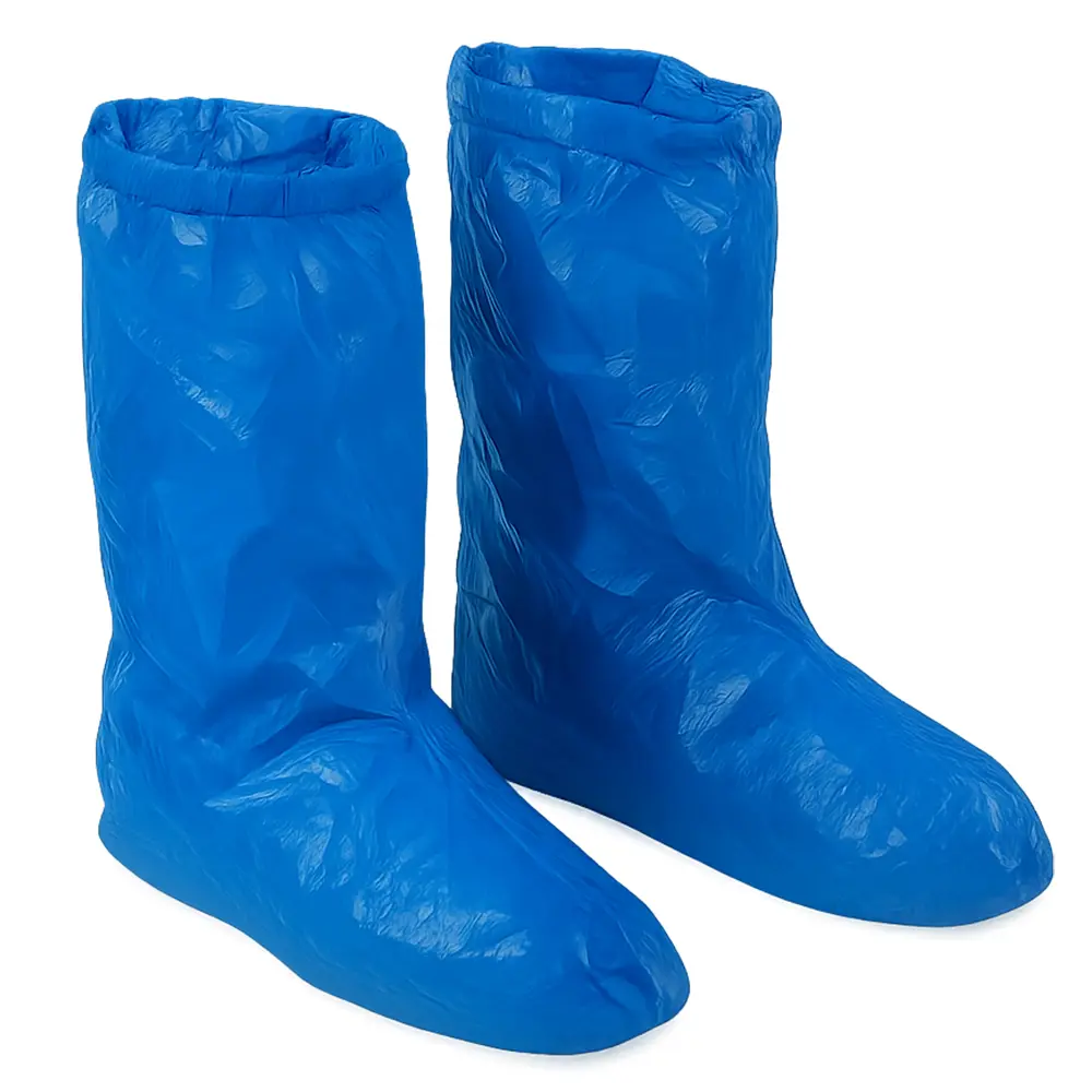 1000 Adet Çizme için 60 Mikron Galoş Plastik Kaymayan Sıvı Geçirm