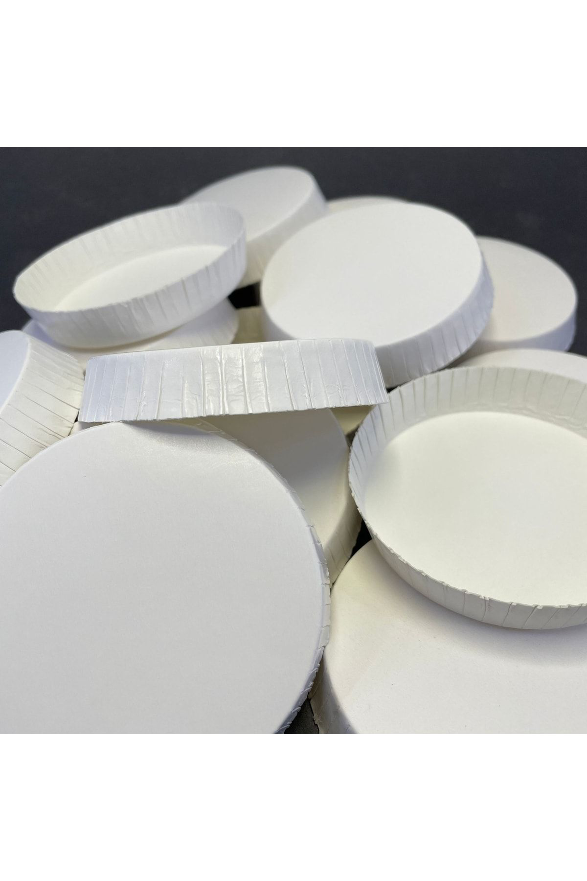 Rns 1000 Adet Karton Bardak Kapak Tıkacı Kağıt Bardak Kapağı