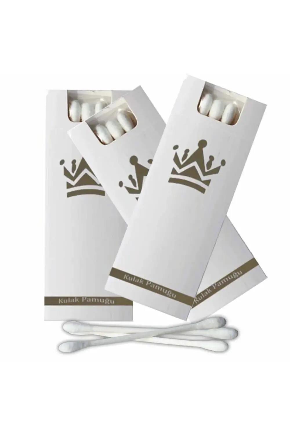 1000 Adet Kulak Temizleme Pamuğu Otel Buklet Için Kulak Temizleme