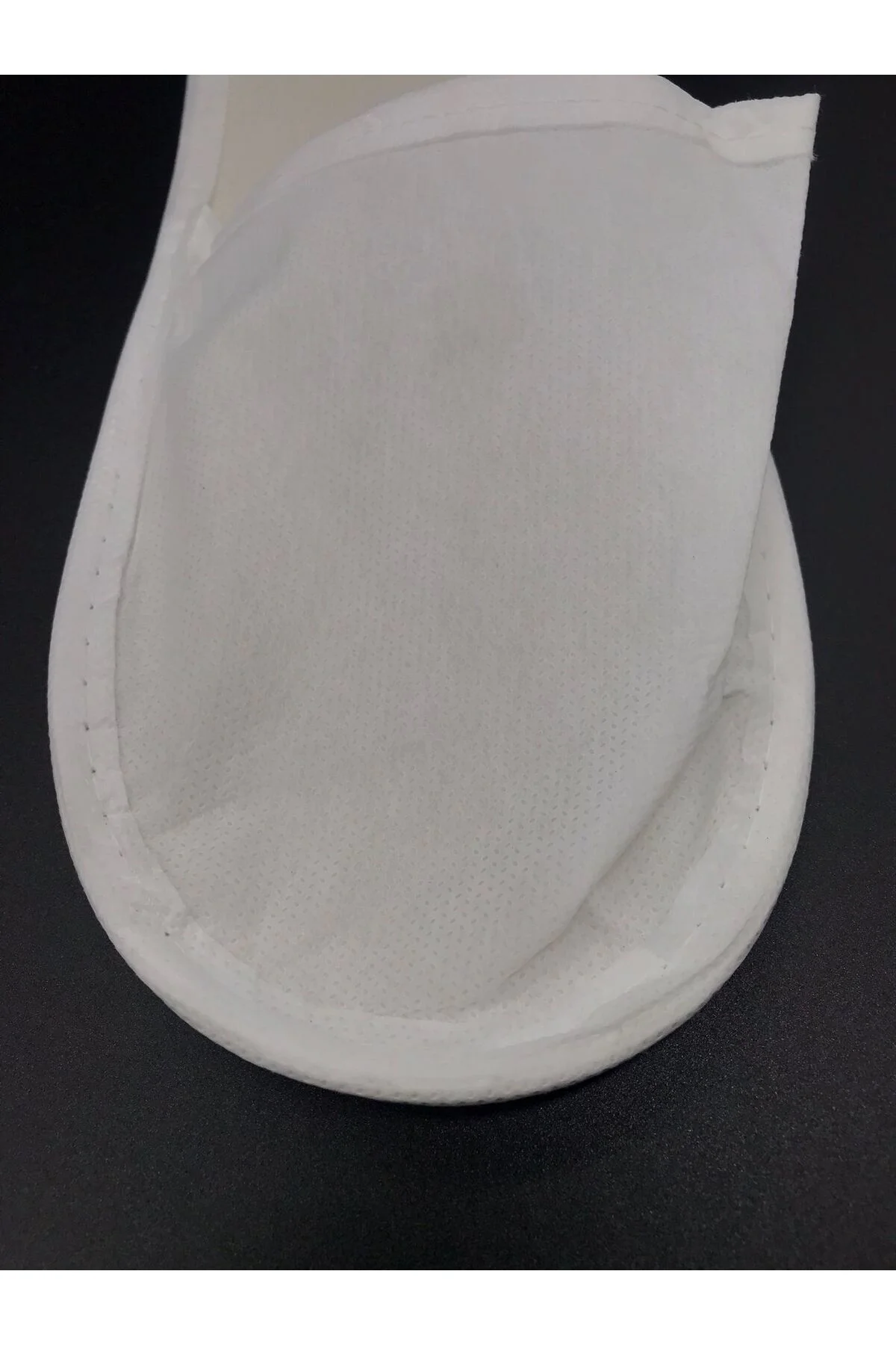 (1000 Çift) 3MM Tabana Biyeli Elyaf Taban Astarsız Otel Tipi Terlik
