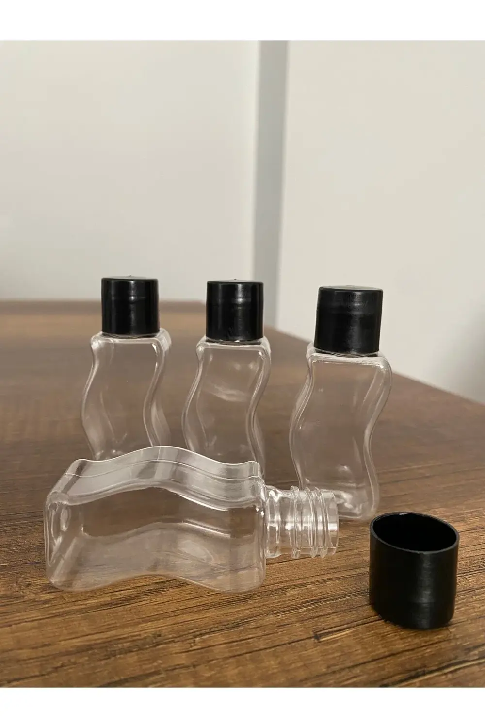 1000 Kapaklı Boş Şişe 30 ml Dekoratif Şampuan Şişesi Us-06