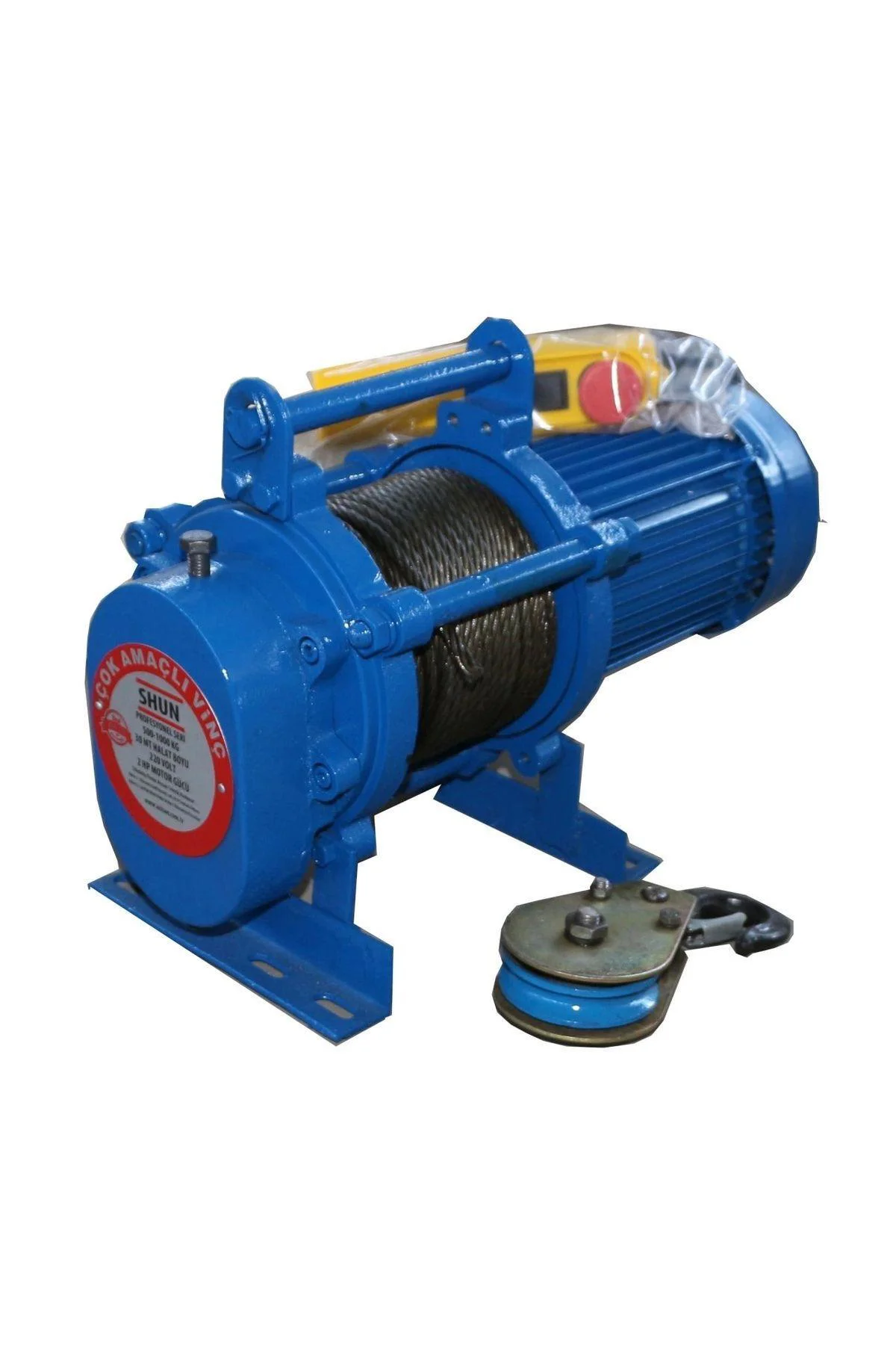 1000 Kg Profesyonel Vinç 220 Volt 30 Metre