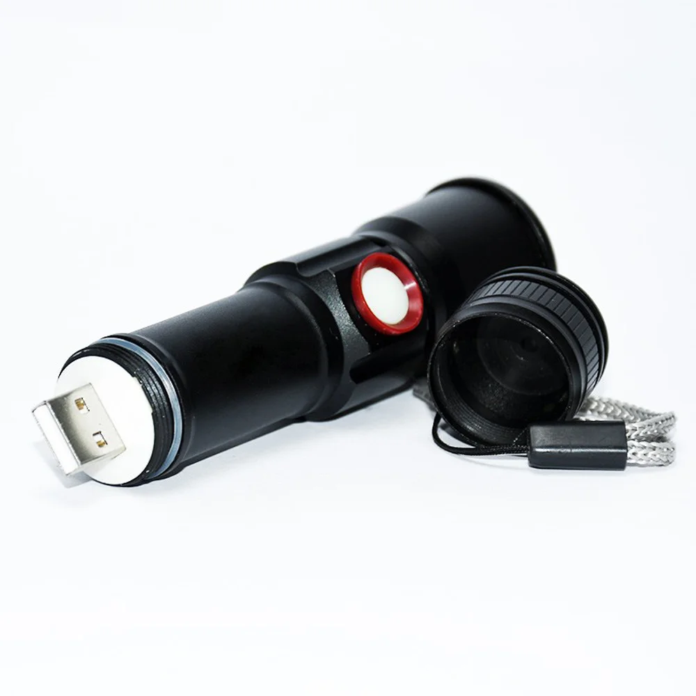 1.000 Lümen USB Şarjlı Led EL Feneri Wt-611