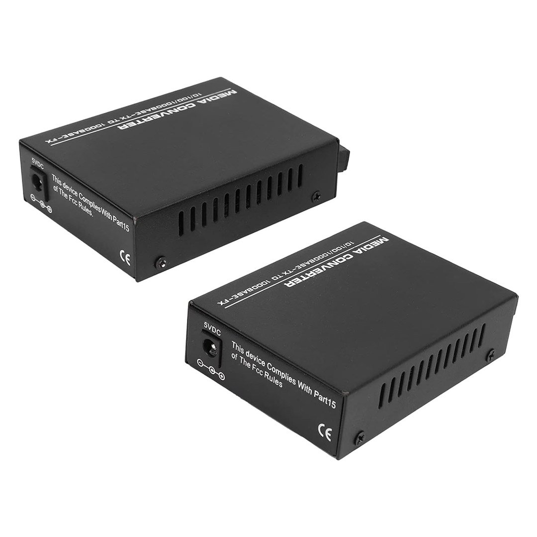 1000 MBPS 200 METRE FİBER OPTİK ETHERNET MEDIA KONVERTÖR (4741)