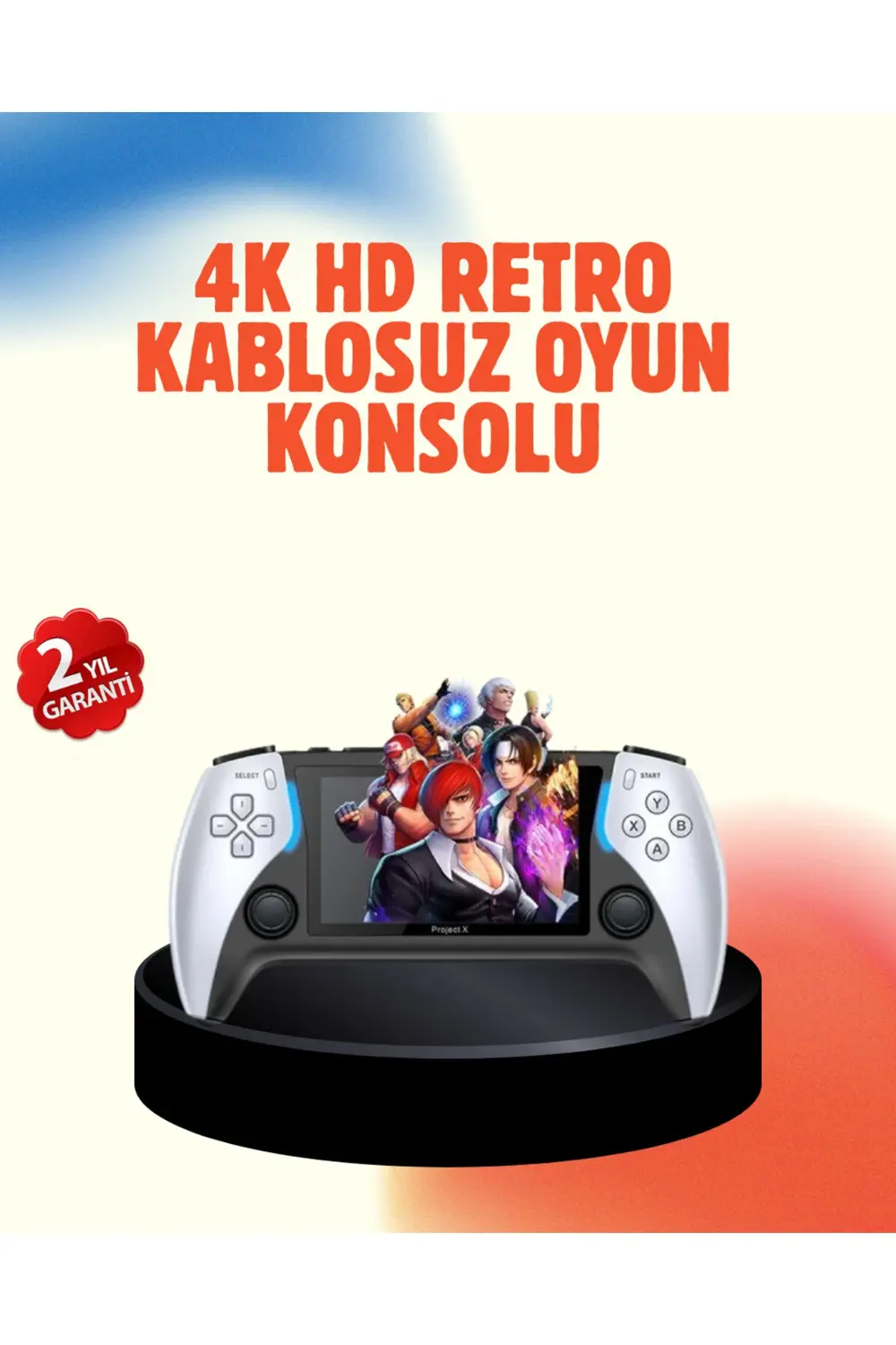 1000 Oyun Yüklü Taşınabilir Renkli Ekranlı El Konsolu