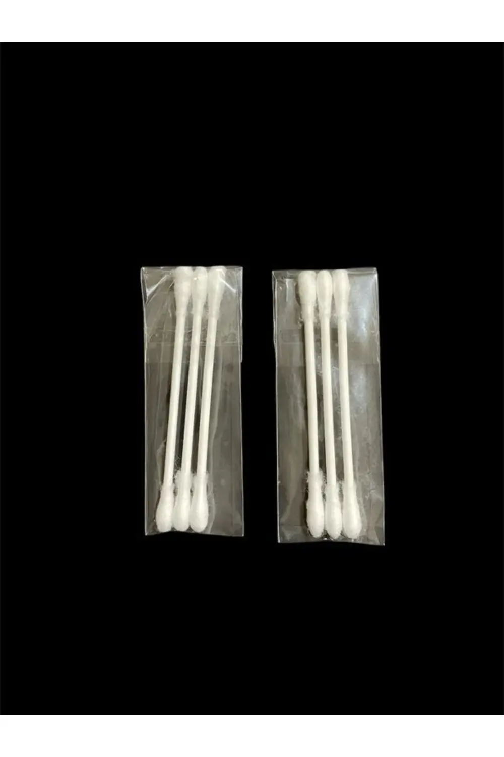 1.000 Paket 3 Lü Poşetli Hijyenik Otel Tipi Kulak Pamuğu