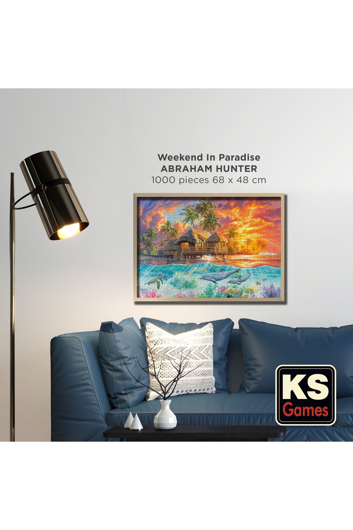 Ks Games 1000 Parça Cennette Hafta Sonu Puzzle