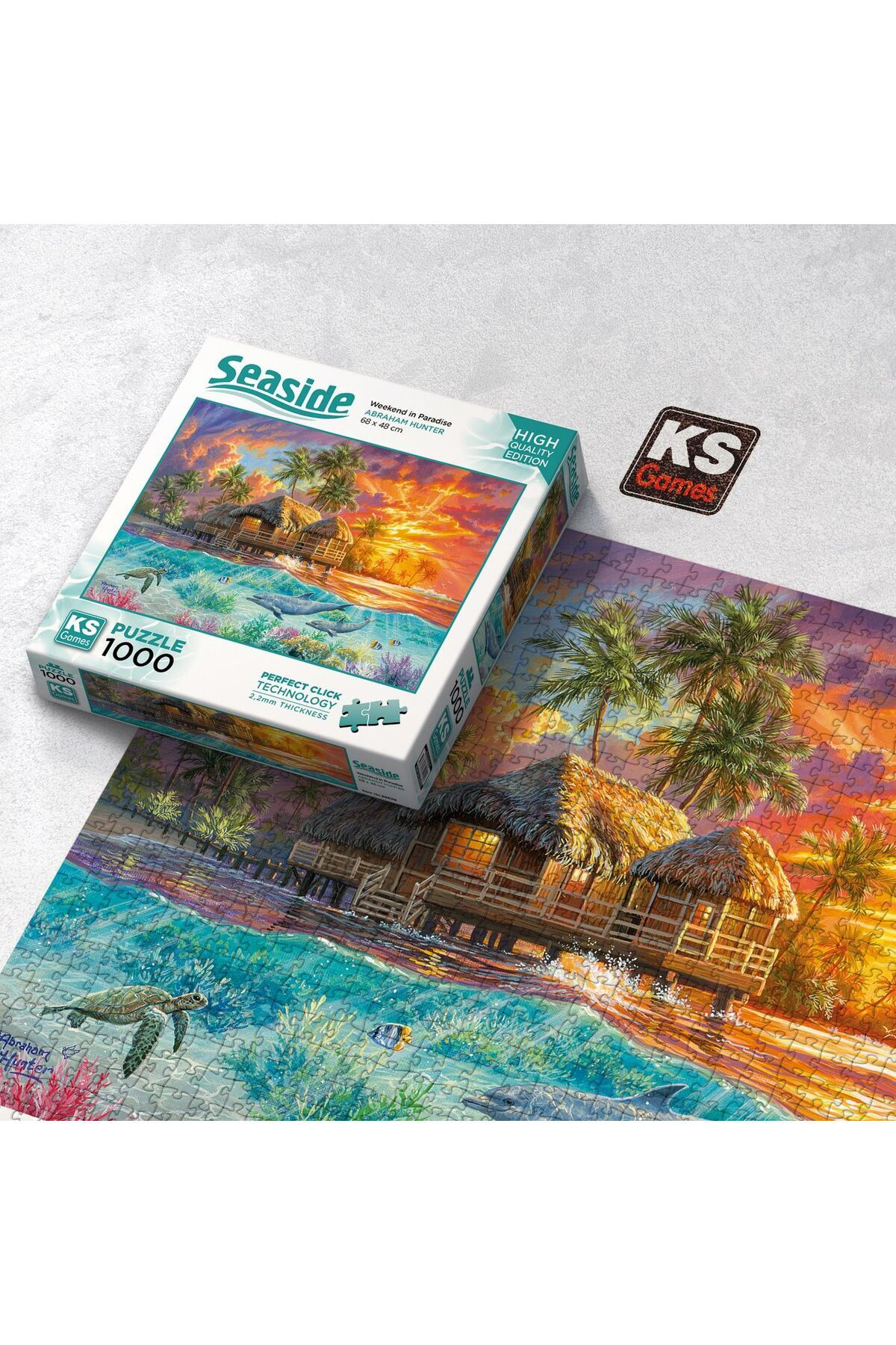 Ks Games 1000 Parça Cennette Hafta Sonu Puzzle