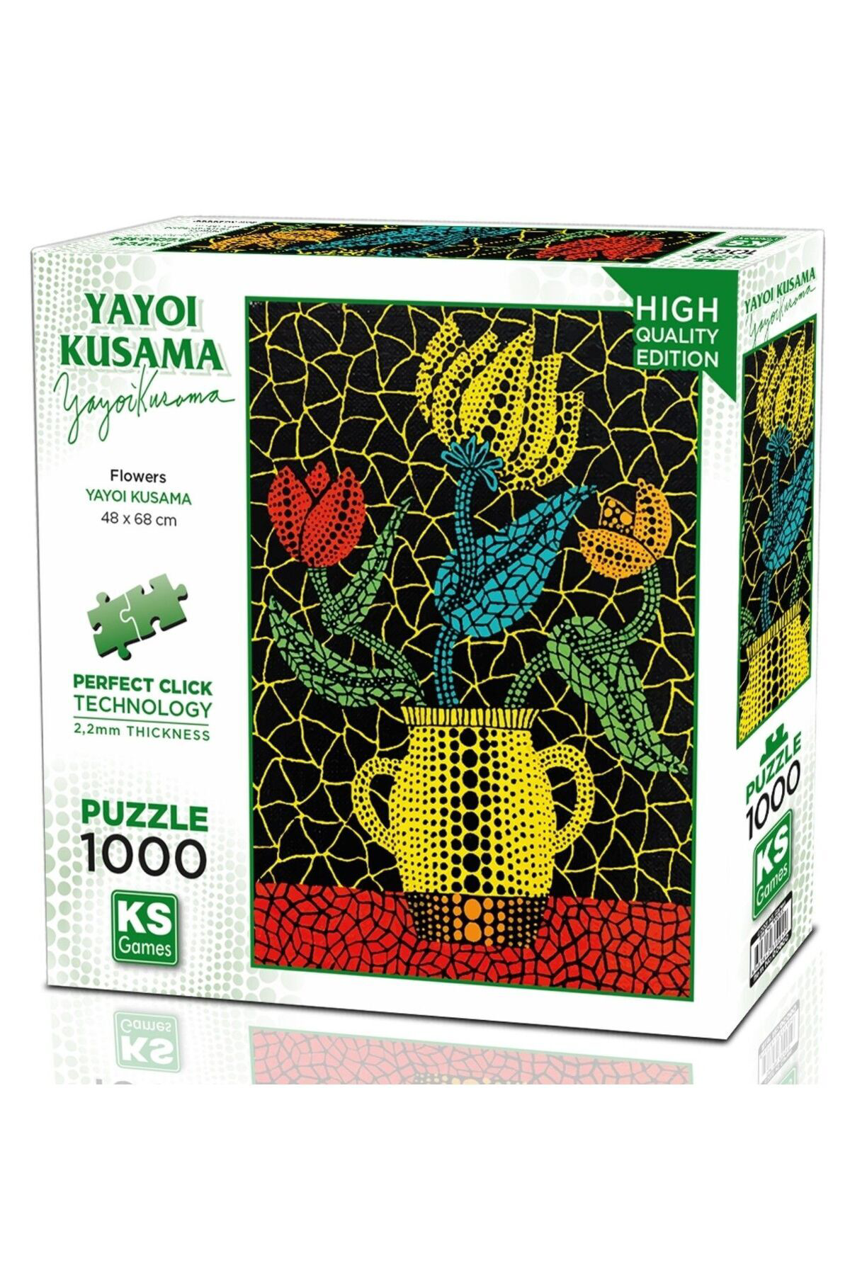 Ks Games 1000 Parça Çiçekler Puzzle