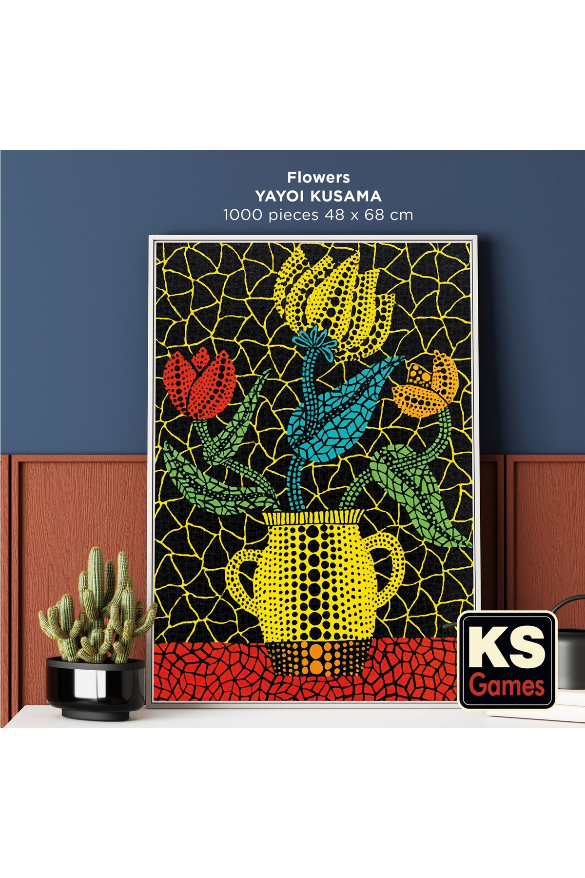 Ks Games 1000 Parça Çiçekler Puzzle