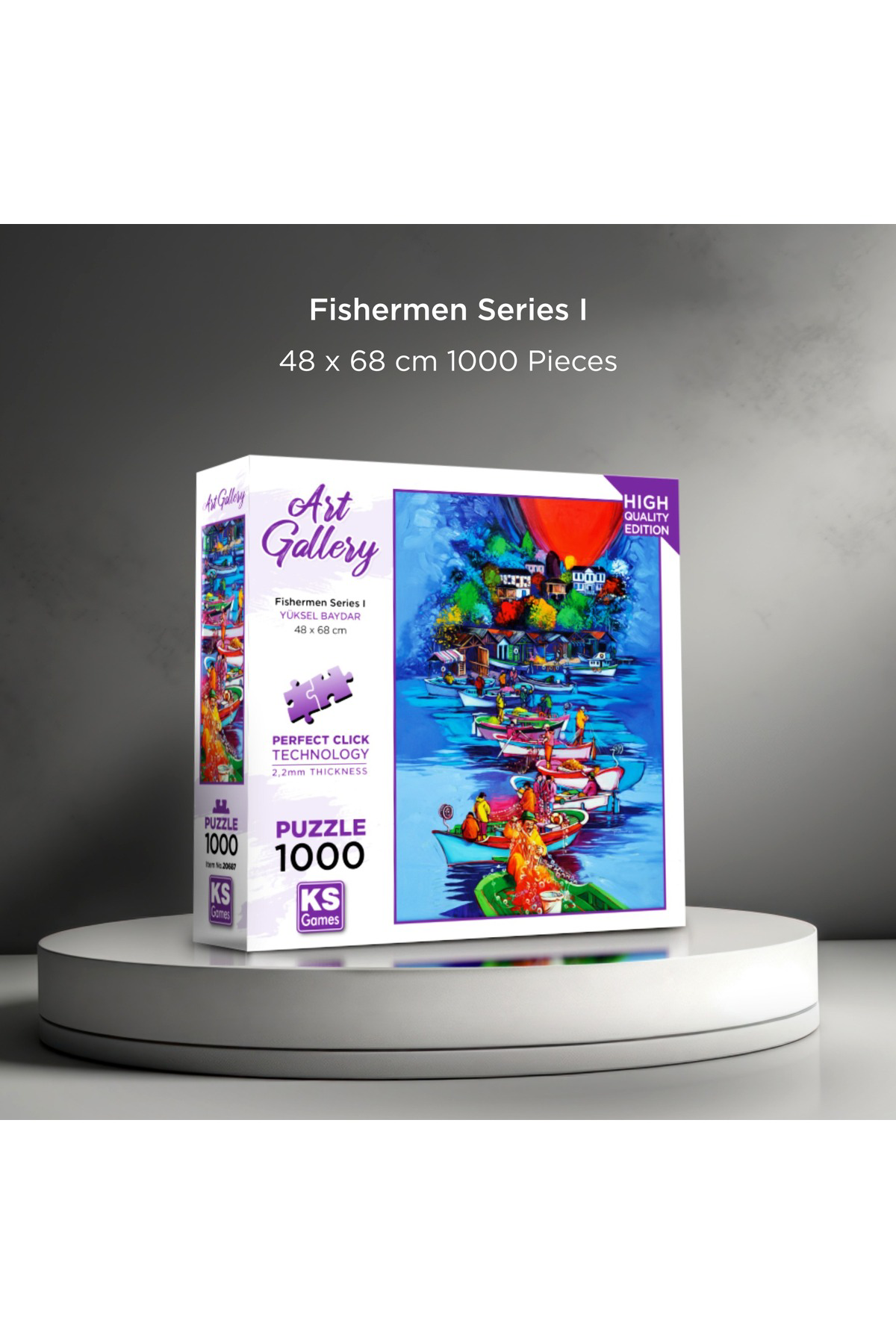 Oyuncak Store 1000 Parça Fishermen Series 1 Yapboz - Fishermen Series 1 1000 Pc