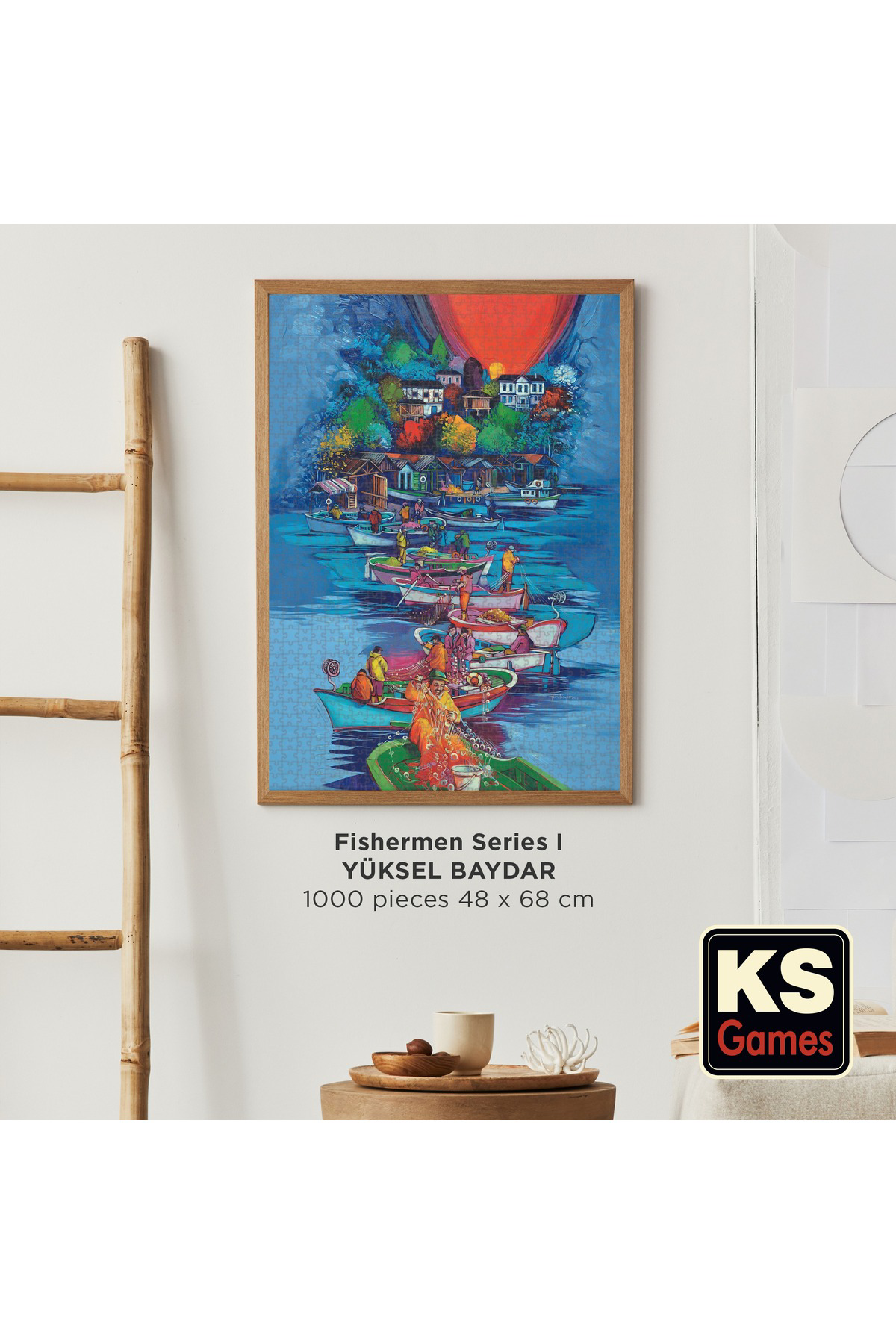 Oyuncak Store 1000 Parça Fishermen Series 1 Yapboz - Fishermen Series 1 1000 Pc