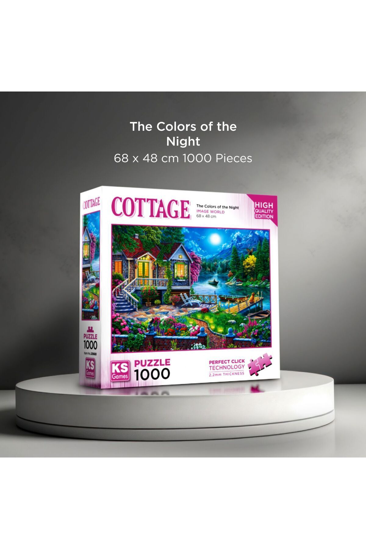 Ks Games 1000 Parça Gecenin Renkleri Puzzle
