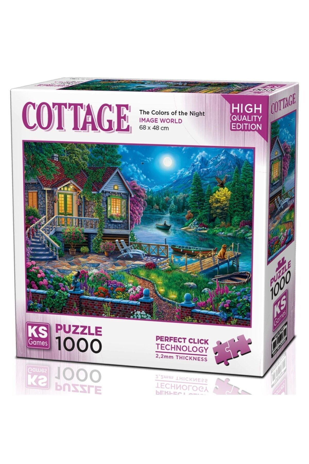 Ks Games 1000 Parça Gecenin Renkleri Puzzle