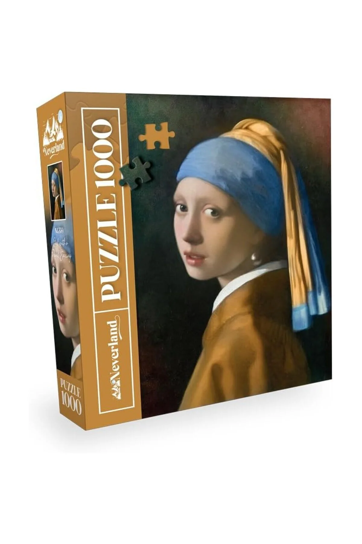 1000 PARÇA PUZZLE - GIRL WITH A PEARL EARRING (İNCİ KÜPELİ KIZ)