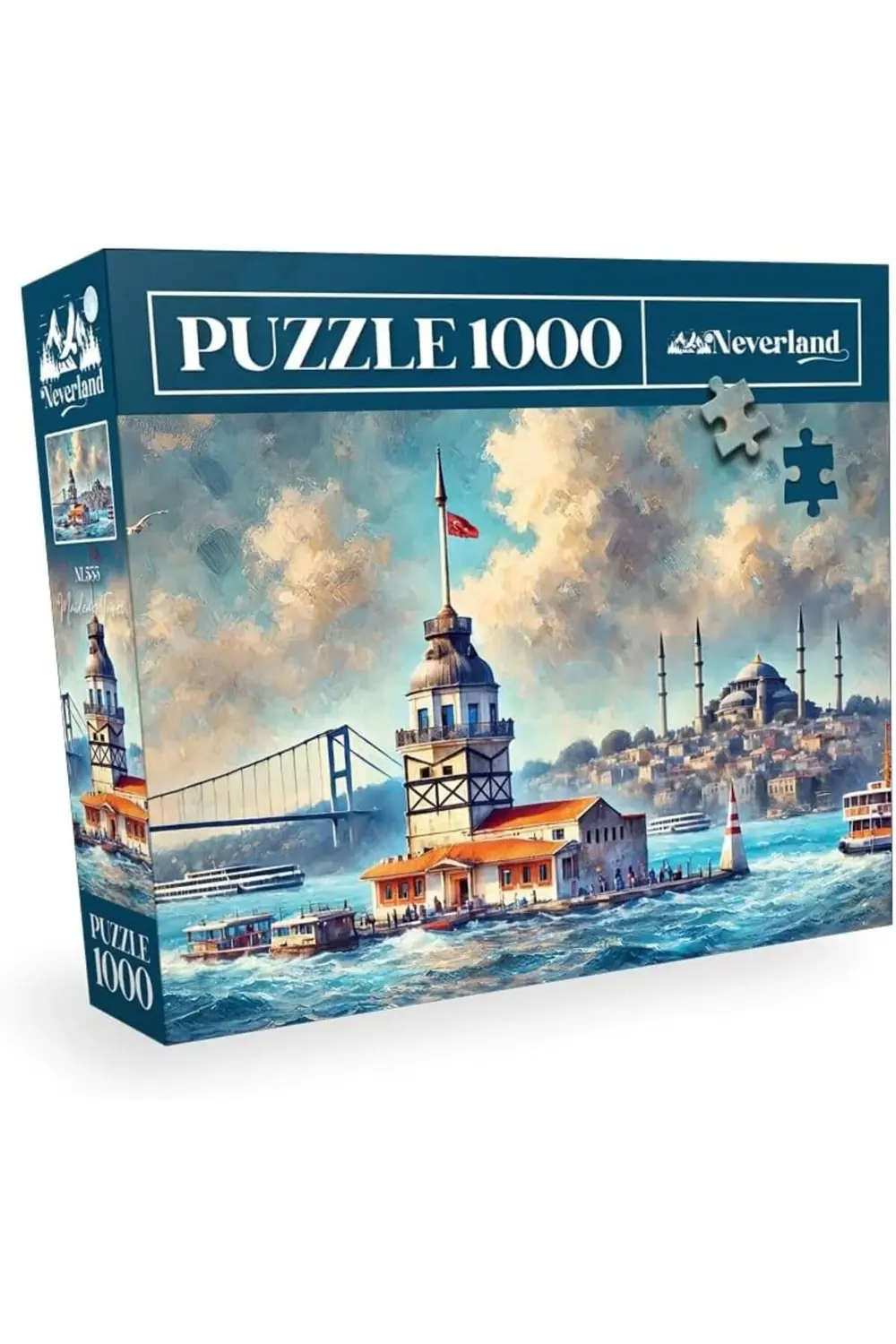 1000 Parça Puzzle - Kız Kulesi 395519