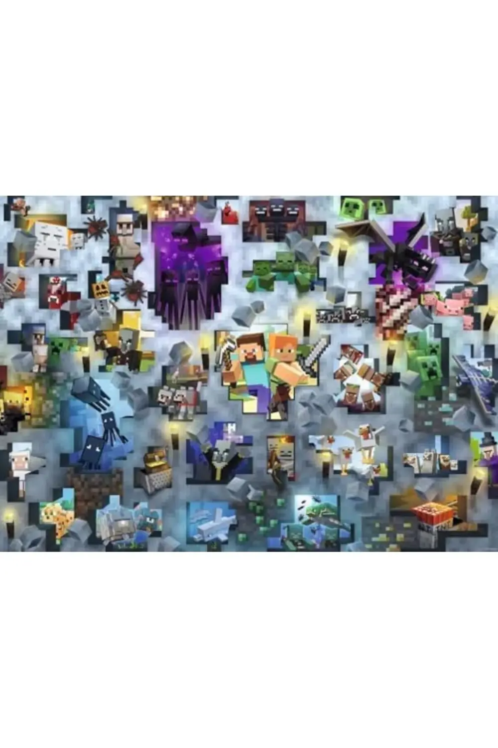 1000 Parçalı Puzzle Minecraft, Yapboz 1174074