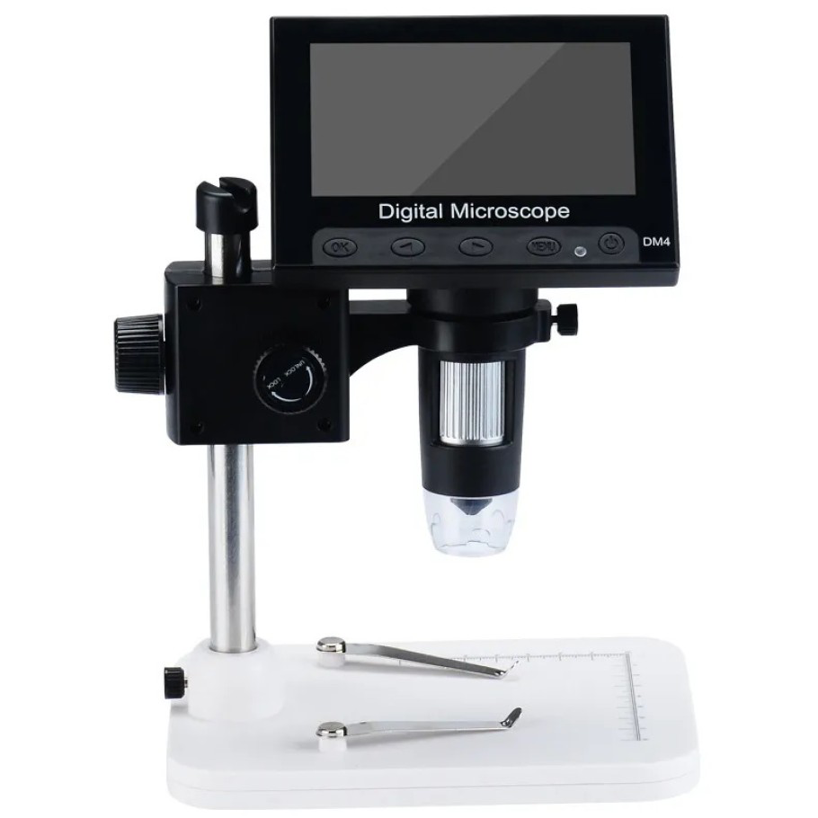 1000 X 2.0MP USB Dijital Elektronik Mikroskop 8 LCD Ekran VGA Büy