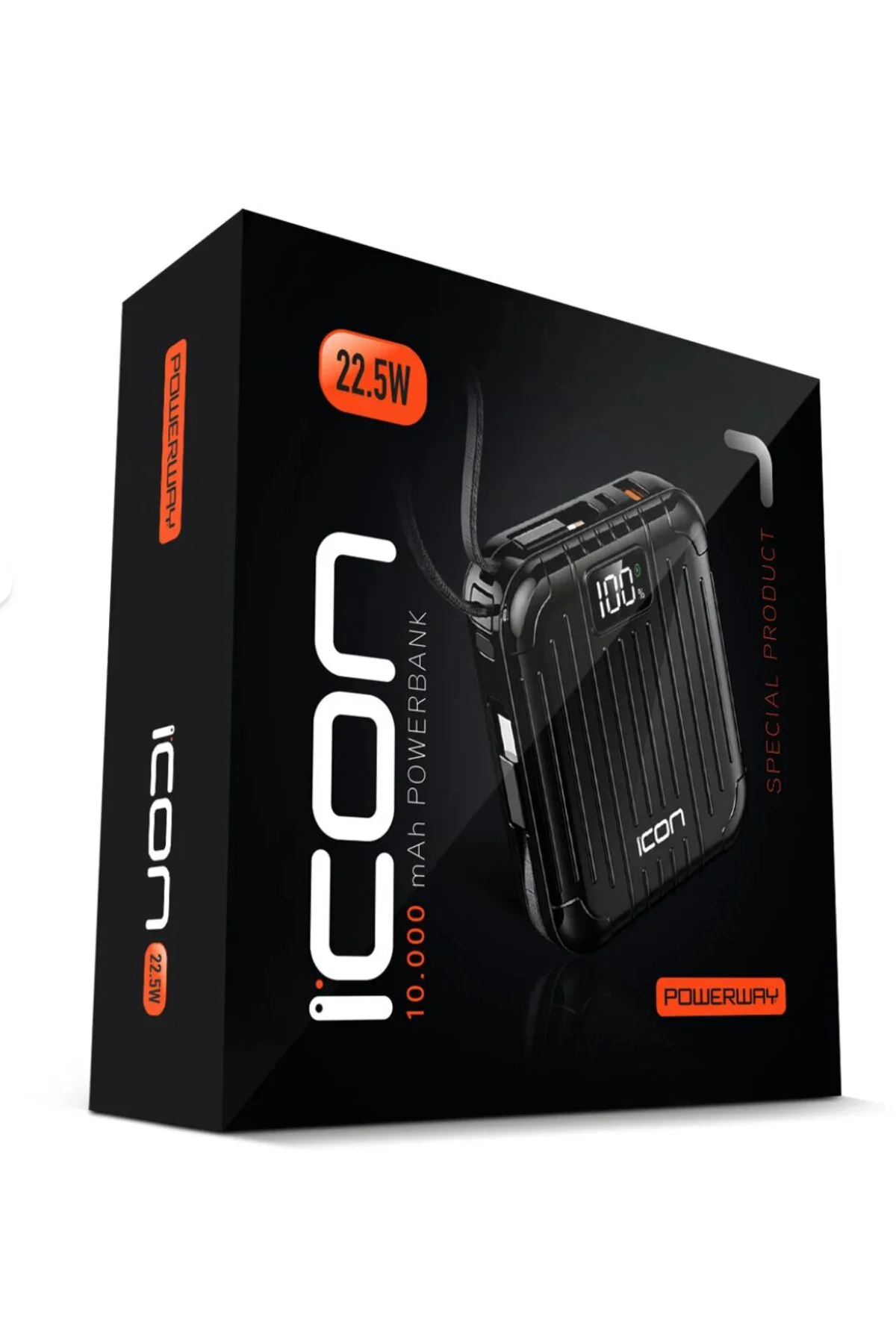 10.000 mAh 22.5W Hızlı Şarj Mini Powerbank – 175g Kompakt Tasarım