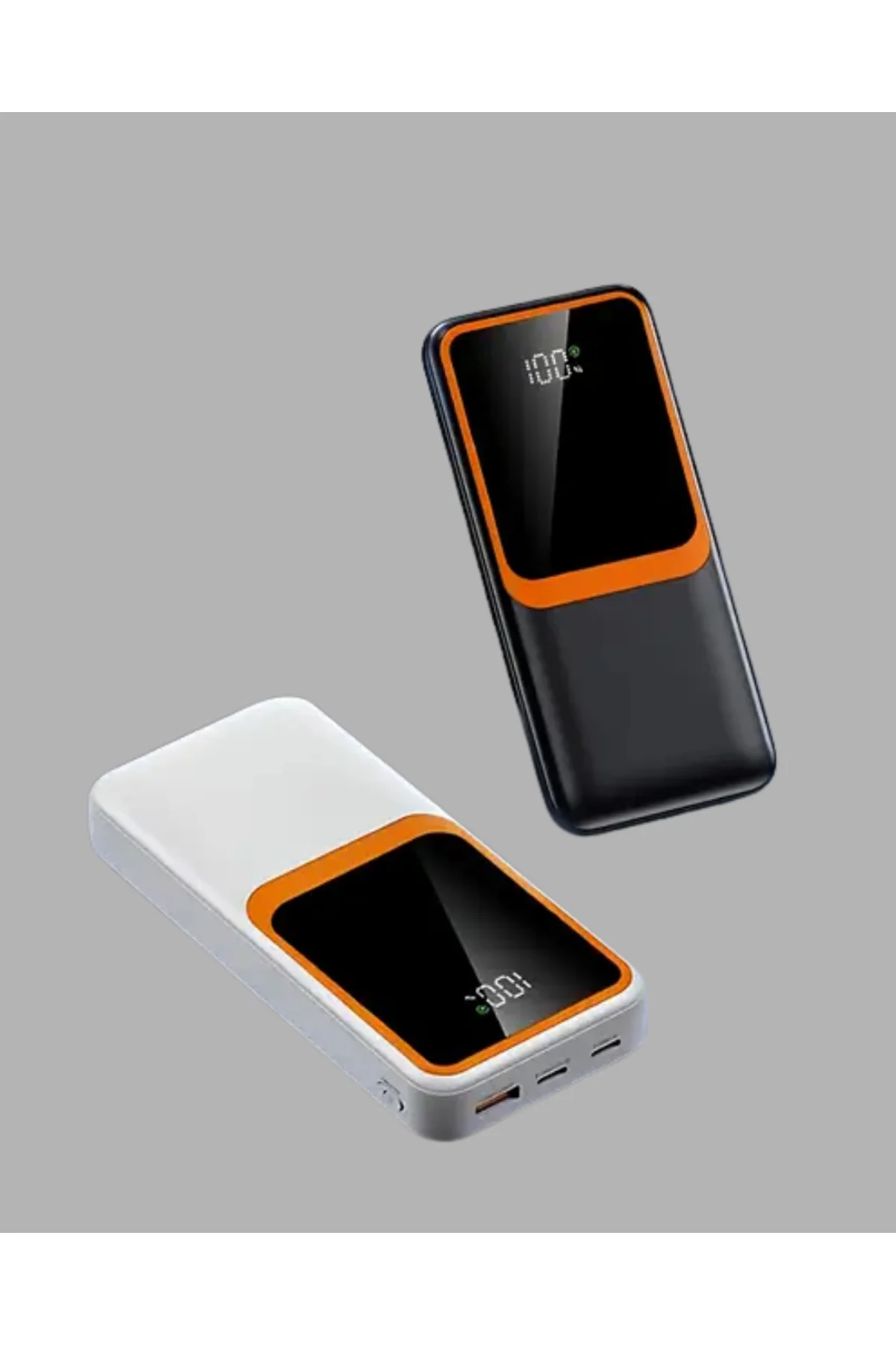10.000 mAh Bataryalı, Dijital Göstergeli Taşınabilir Powerbank