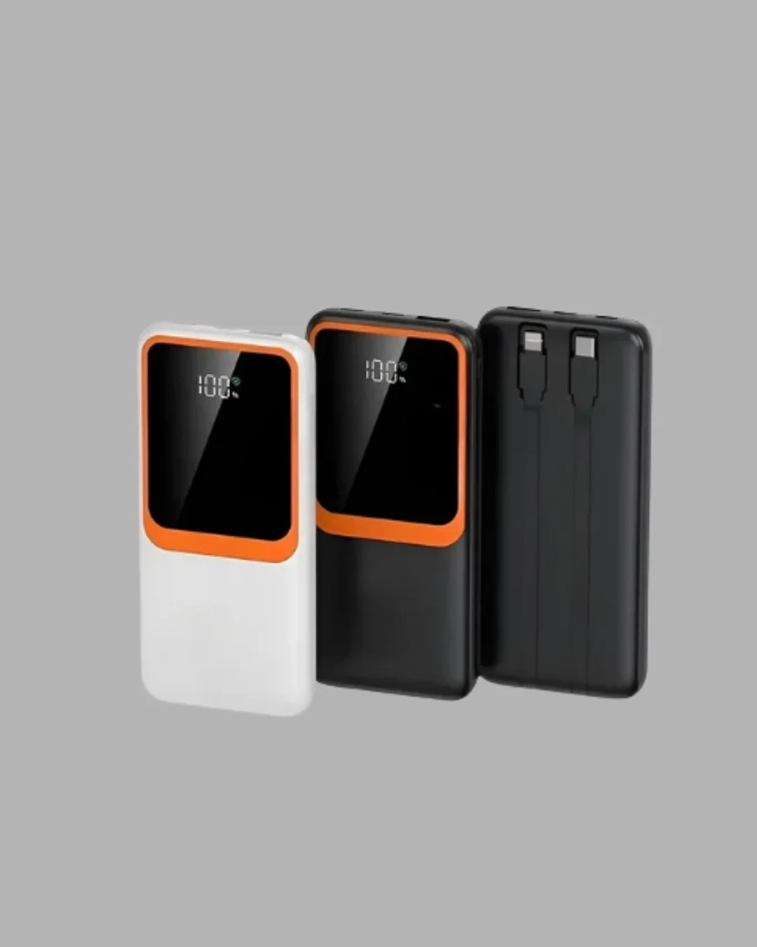 10.000 mAh Bataryalı, Dijital Göstergeli Taşınabilir Powerbank