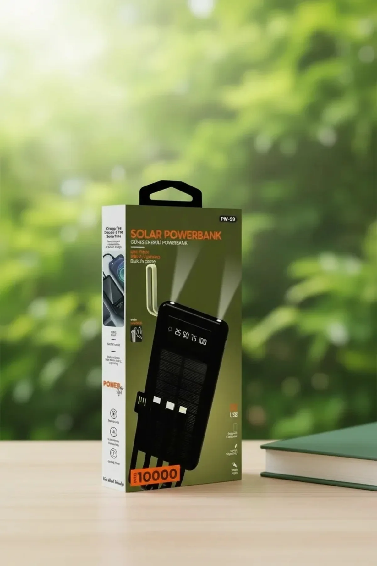 10000 mAh Kablosuz Hızlı Şarj Destekli Powerbank – 15W, PD20W, Ty