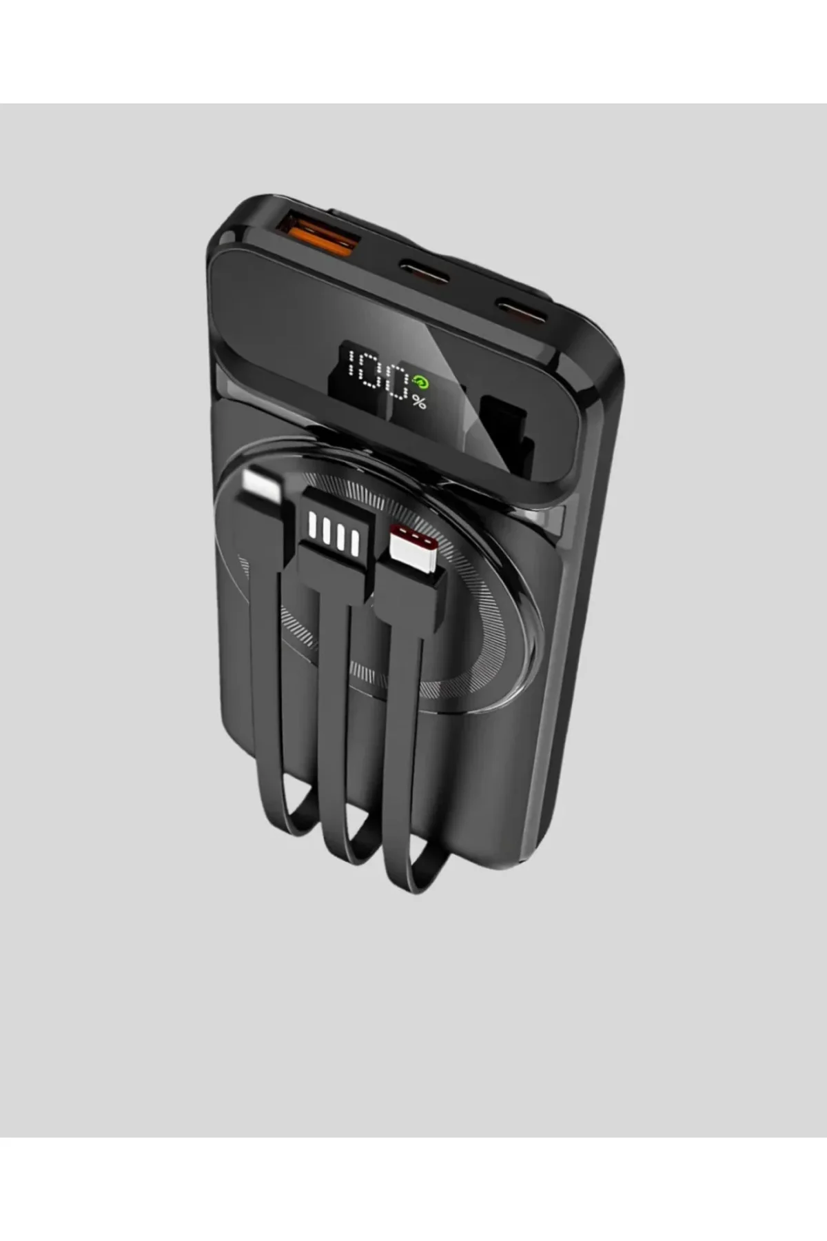 10000 mAh Kablosuz Hızlı Şarj Destekli Powerbank – 15W, PD20W, Ty