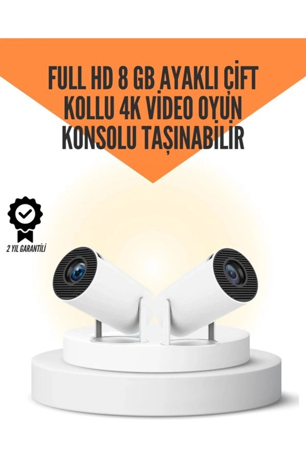 10.000 Oyun Destekli, Çift Kollu 4k Projeksiyon – Hdmı, Usb, Aux, Ethernet Yok