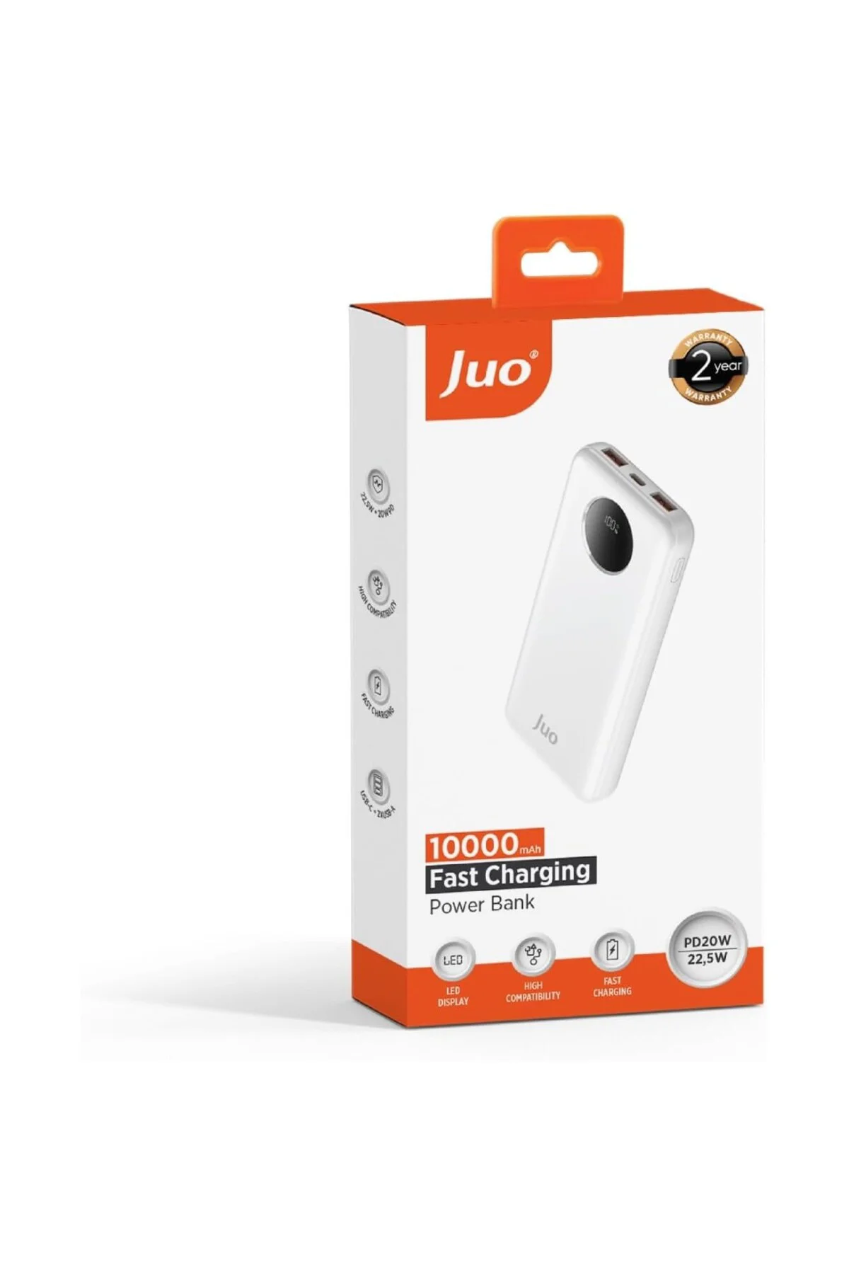 10000mAh 22.5W Dijital Led Ekranlı Taşınabilir Hızlı Şarj Cihazı 10000mAh 22.5W Dijital Led Ekranlı Taşınabilir Hızlı Şarj Cihazı
