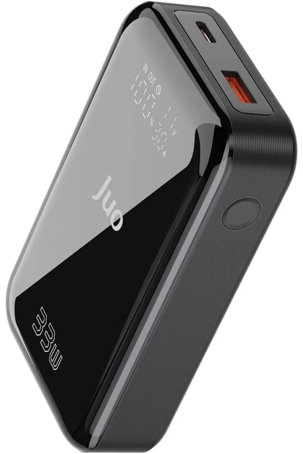 10000mAh 33W LED Watt Amper Göstergeli USB-A + Type-C Powerbank T