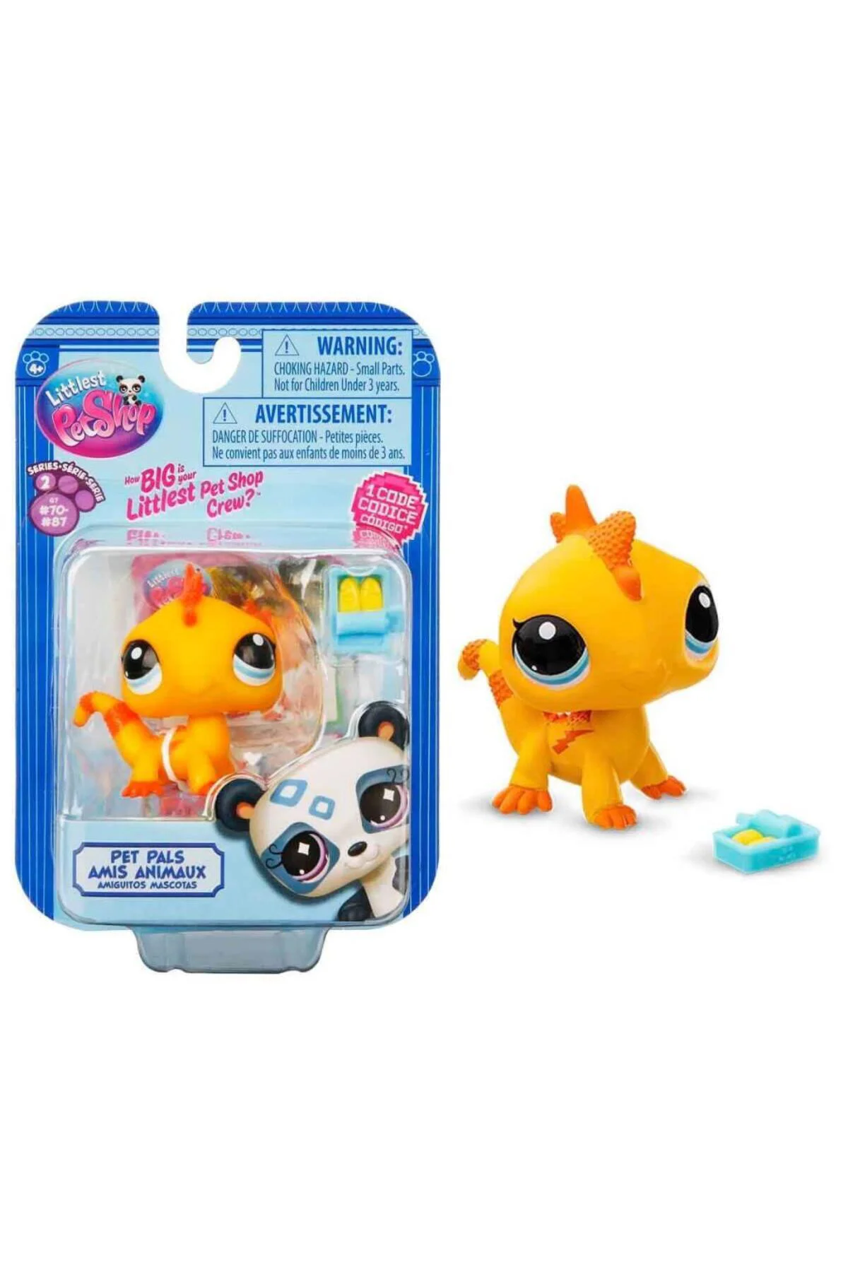 1000522 Littlest Pet Shop Minişler Tekli Paket S2 - 70 – Panda Ye