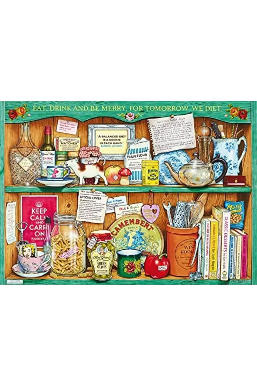 1000p Puz Şefin Dolabı Yapboz 1169806