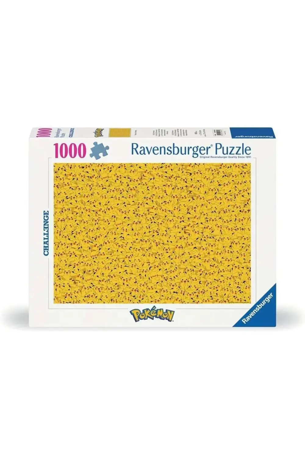 1000p Puzzle Pokemon Pikachu, Yapboz 1185222