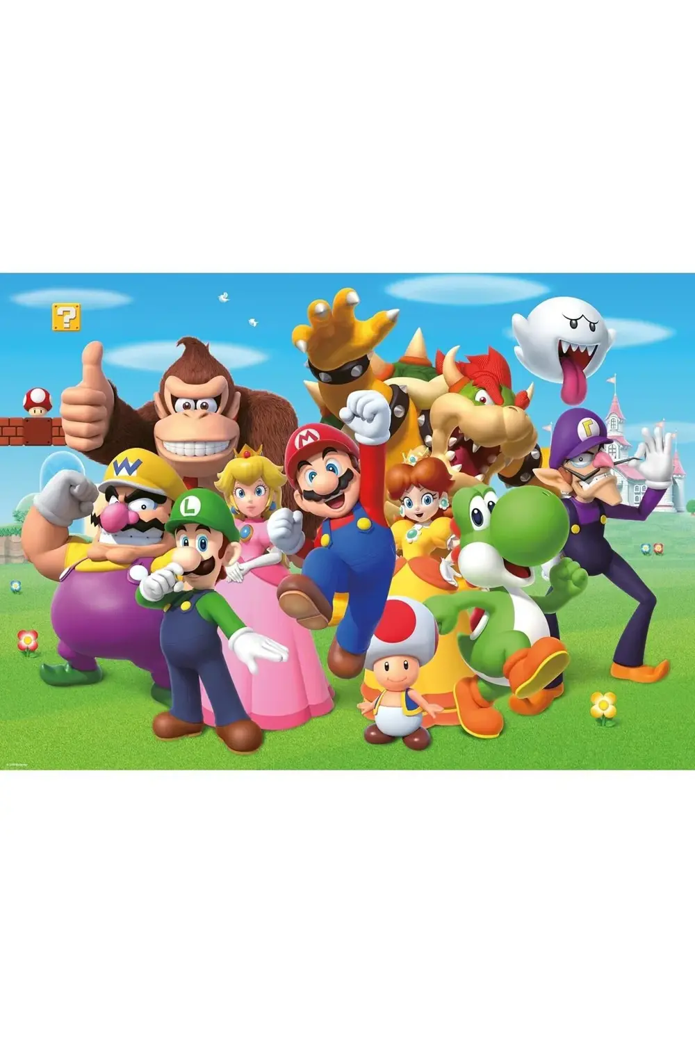 , 1000p Puzzle Super Mario, Yetişkin Puzzle 1174074