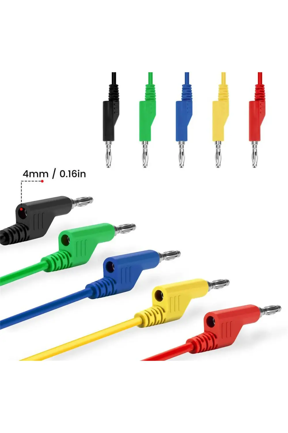 1000V 19A Multimetre Test Uçları Kablo Kiti