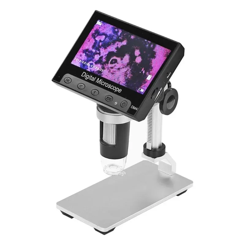 -1000X Taşınabilir Dijital Mikroskop 4.3 &amp; LCD Ekran Dm4-b ( 