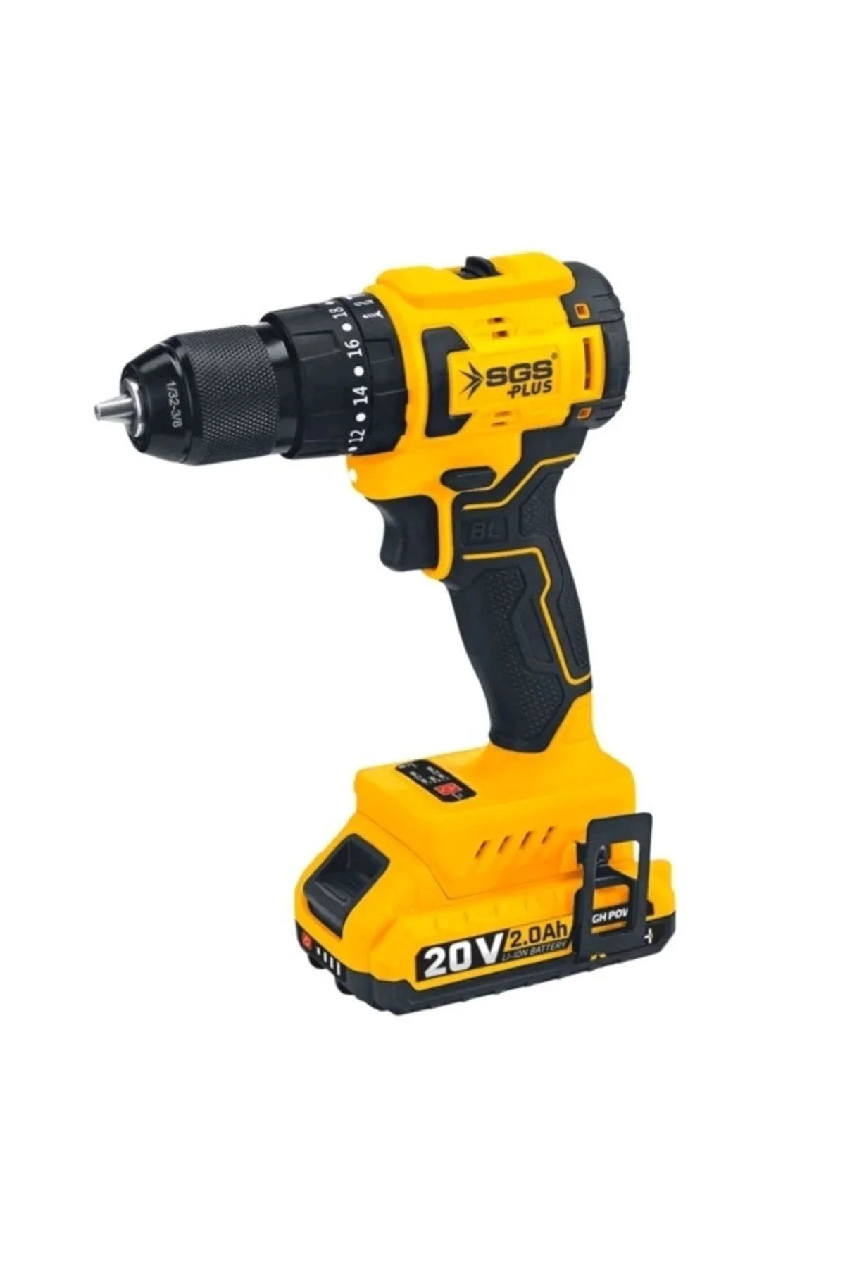 1001 - 1500 Watt SGS PLUS ŞARJLI TORNAVİDA SGS5530 Kablosuz 2 Yıl